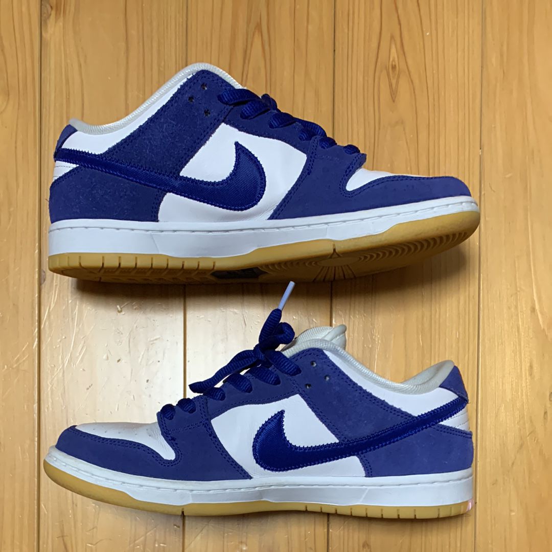 Nike SB Dunk Low "Los Angeles Dodgers/Deep Royal Blue"