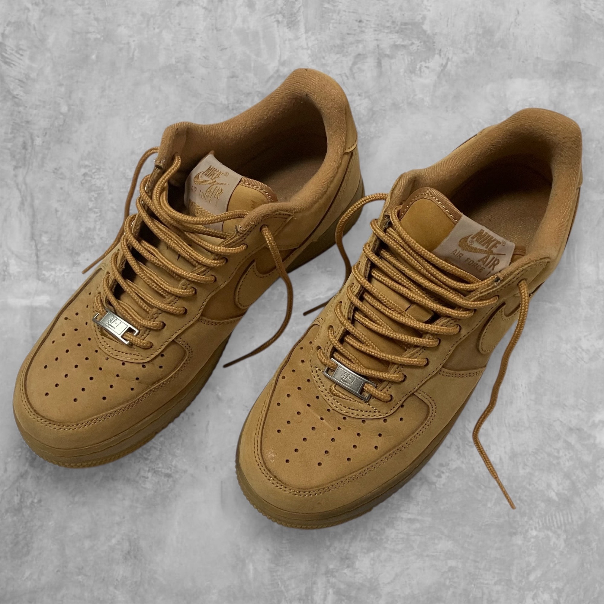 Supreme × Nike Air Force 1 Low "Flax/Wheat"