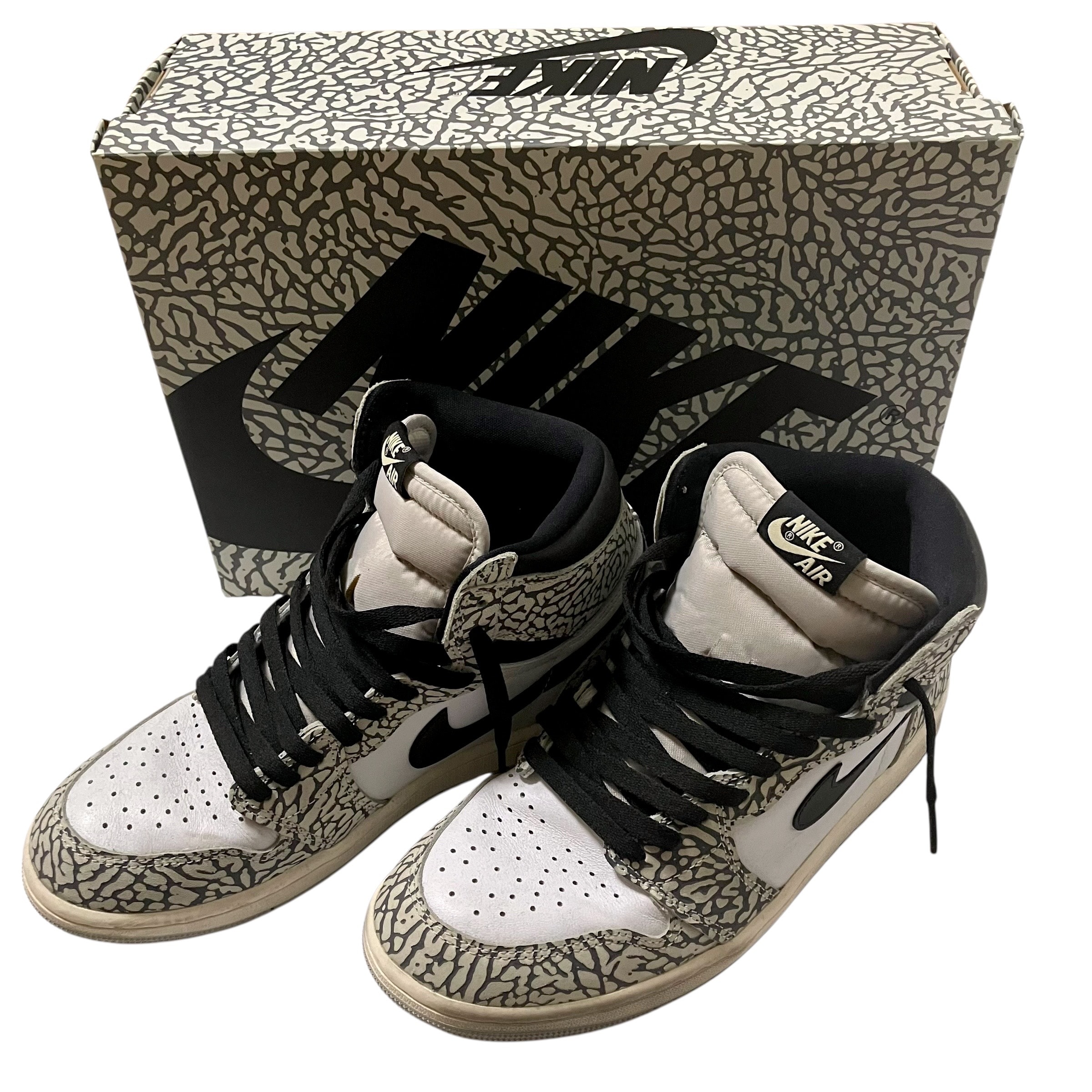 Nike Air Jordan 1 High OG "White Cement/Safari"