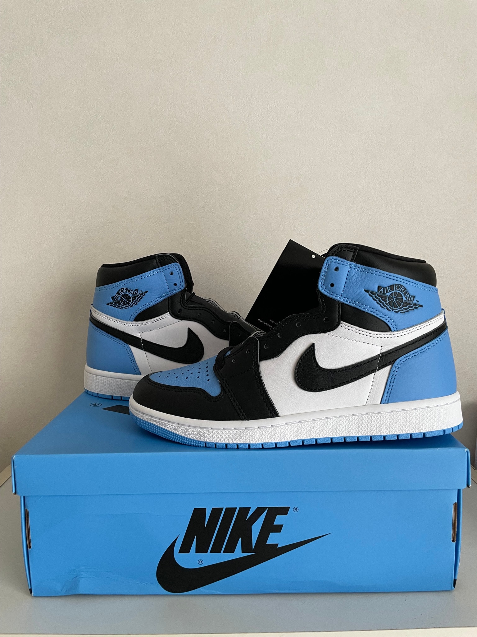 Nike Air Jordan 1 Retro High OG "University Blue/UNC Toe"