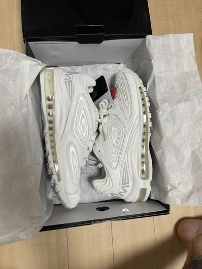 Nike air max hot sale 98 triple white