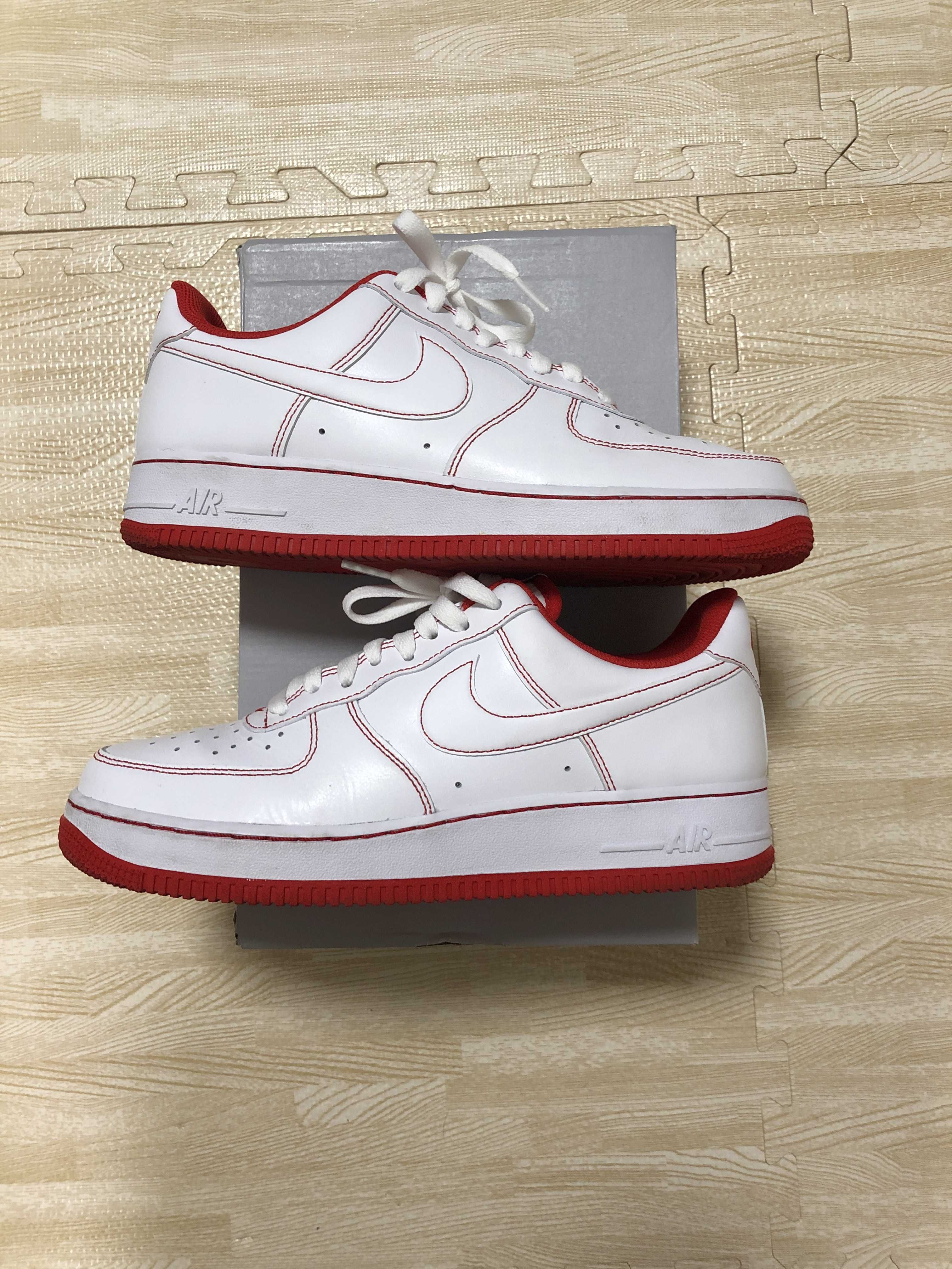 Nike Air Force 1 Low '07 Stitch "Radiant Red"
