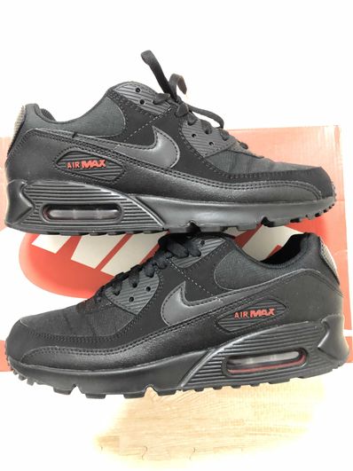 Nike Air Max 90 "Black/Sports Red/White"