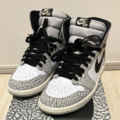 Nike Air Jordan 1 High OG "White Cement/Safari"