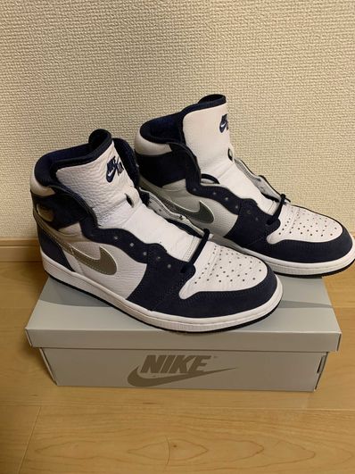 Nike Air Jordan 1 High OG CO.JP "White/Midnight Navy" (2020)(ブリーフケースなし)