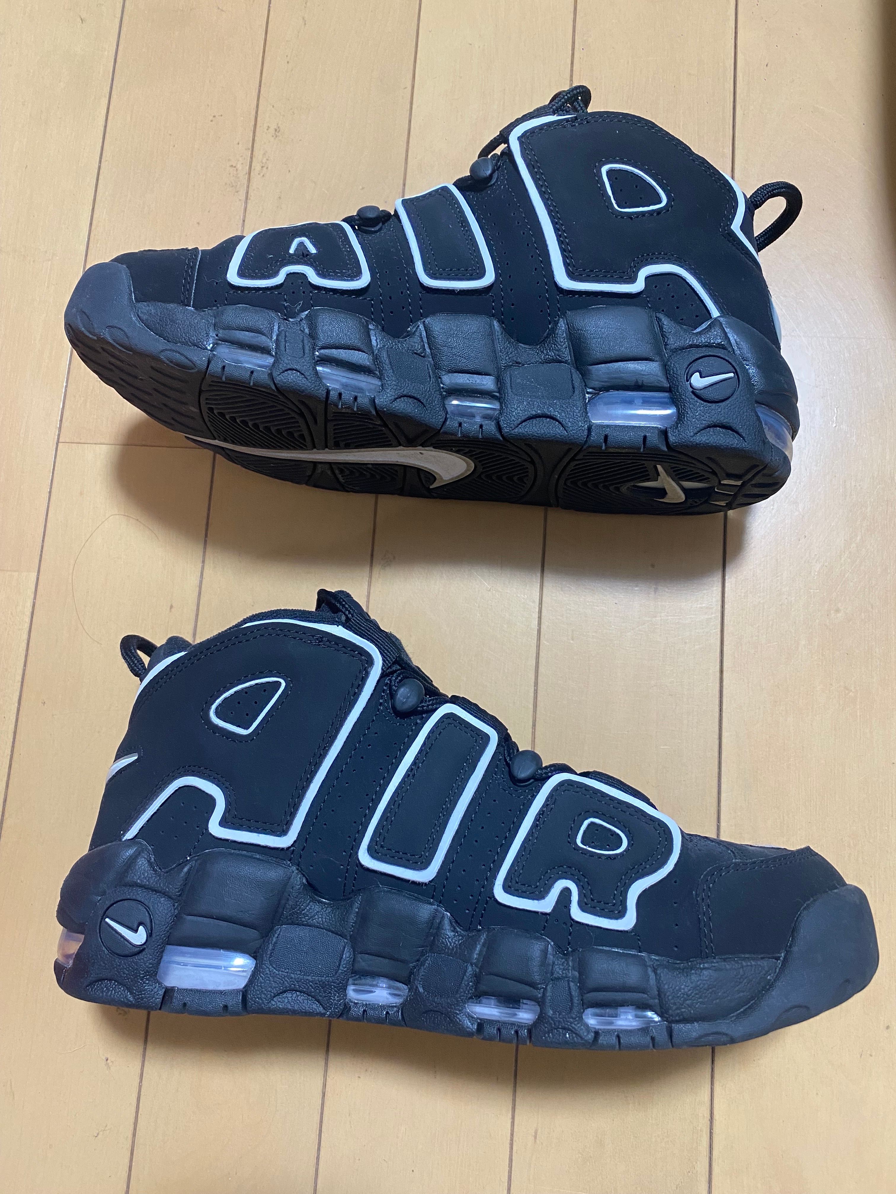 NIKE AIR MORE UPTEMPO "BLACK/WHITE"(2016)