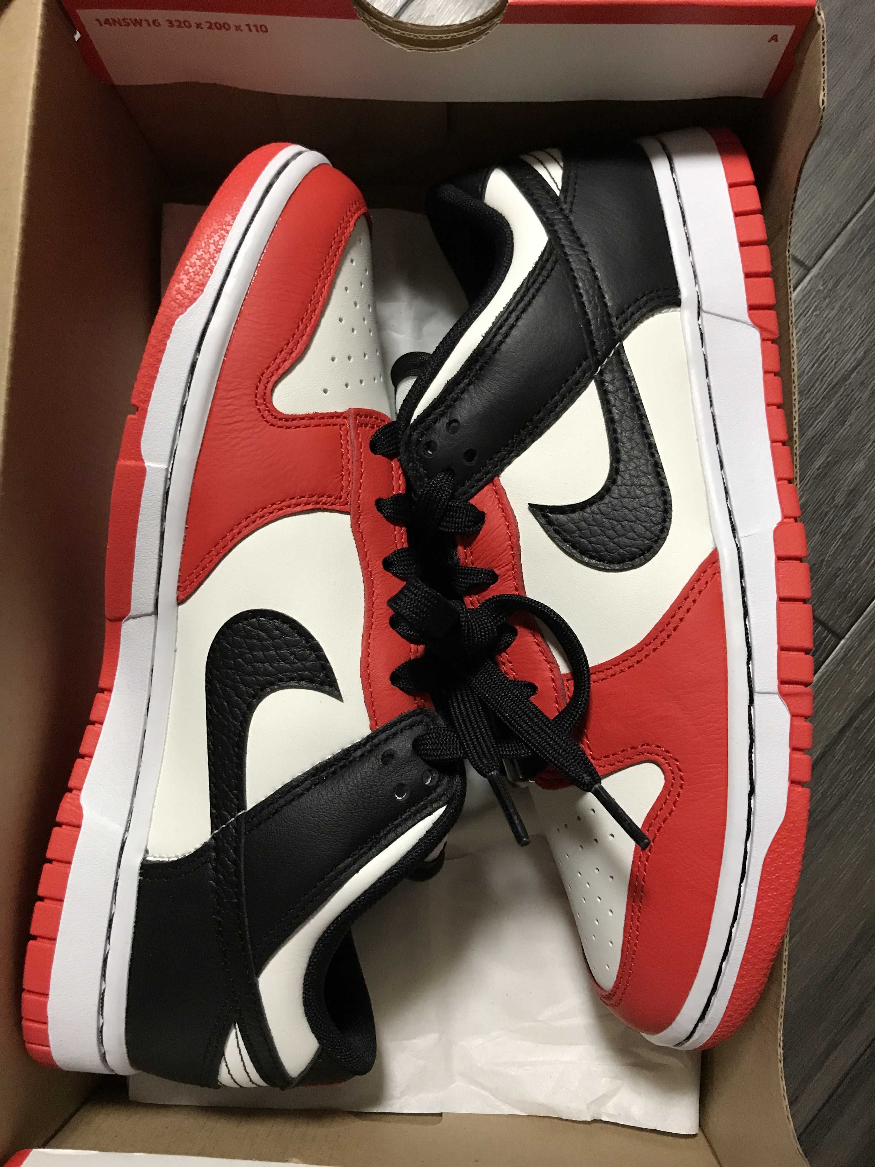 NBA × Nike Dunk Low EMB 75th Anniversary "Chicago Bulls"