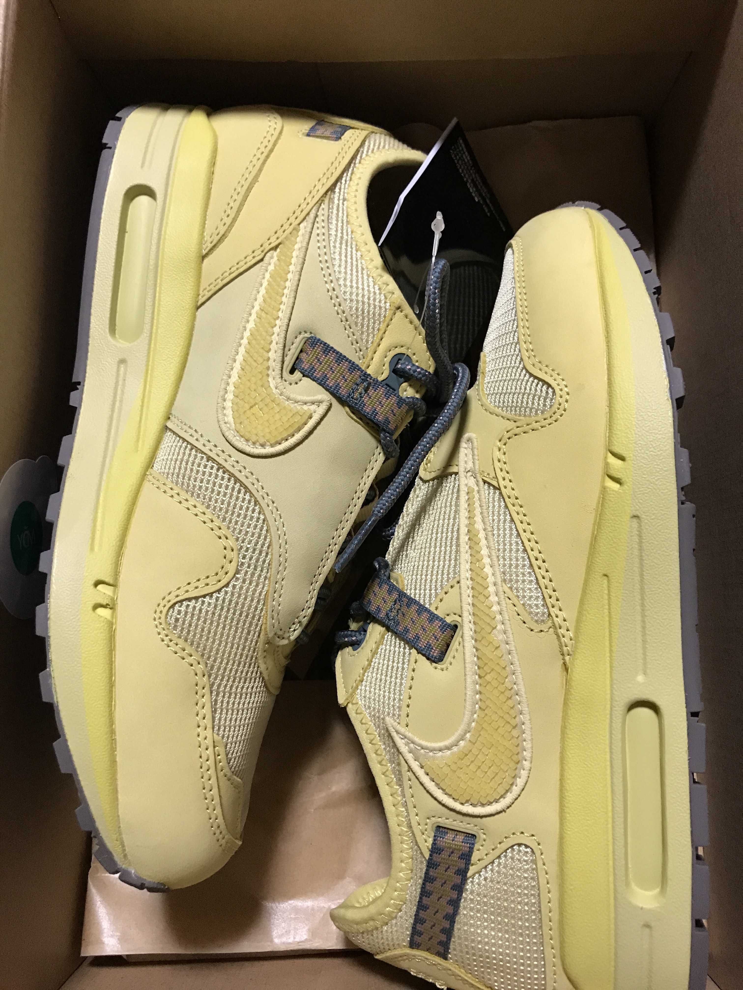 Travis Scott × Nike Air Max 1 "CACT.US Gold"