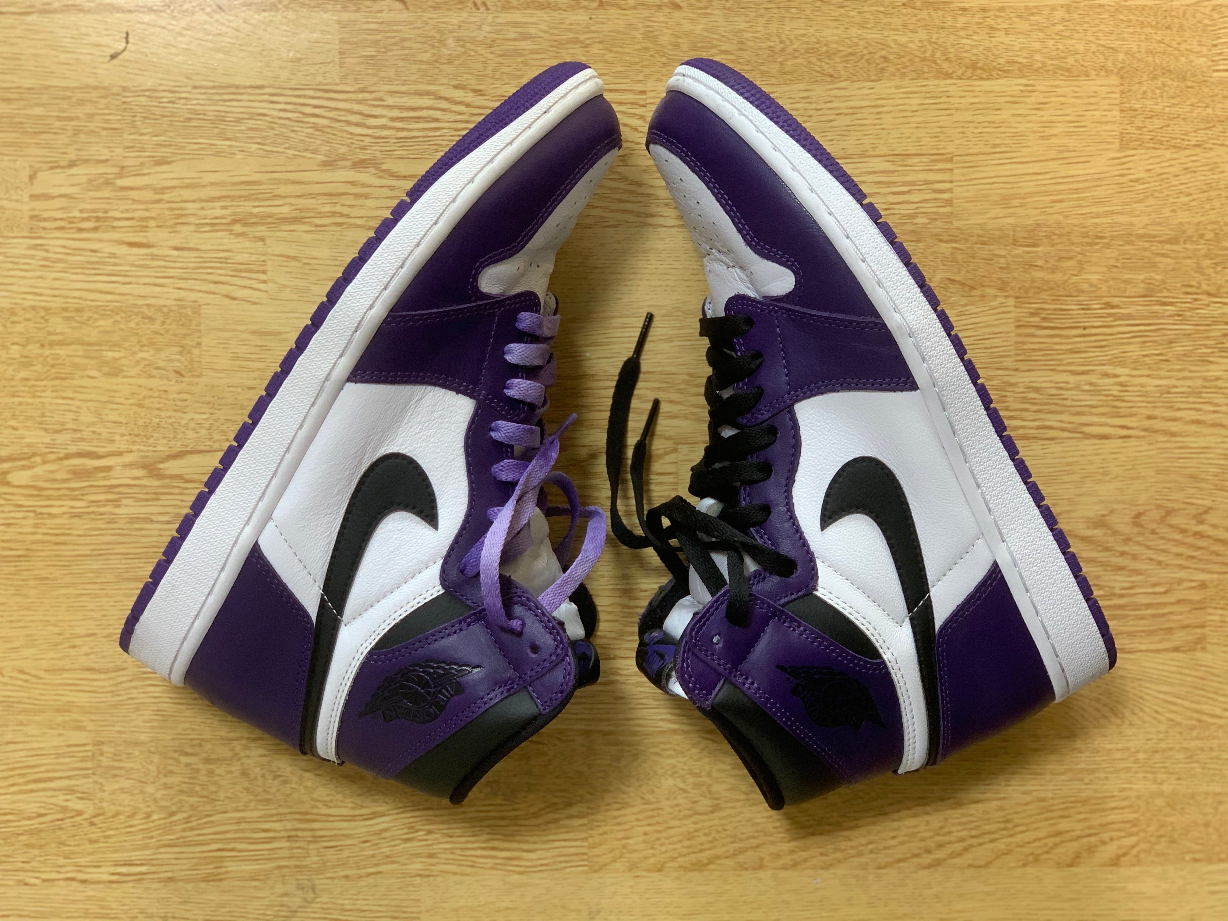 Nike Air Jordan 1 Retro High OG "Court Purple White/Black" (2020)