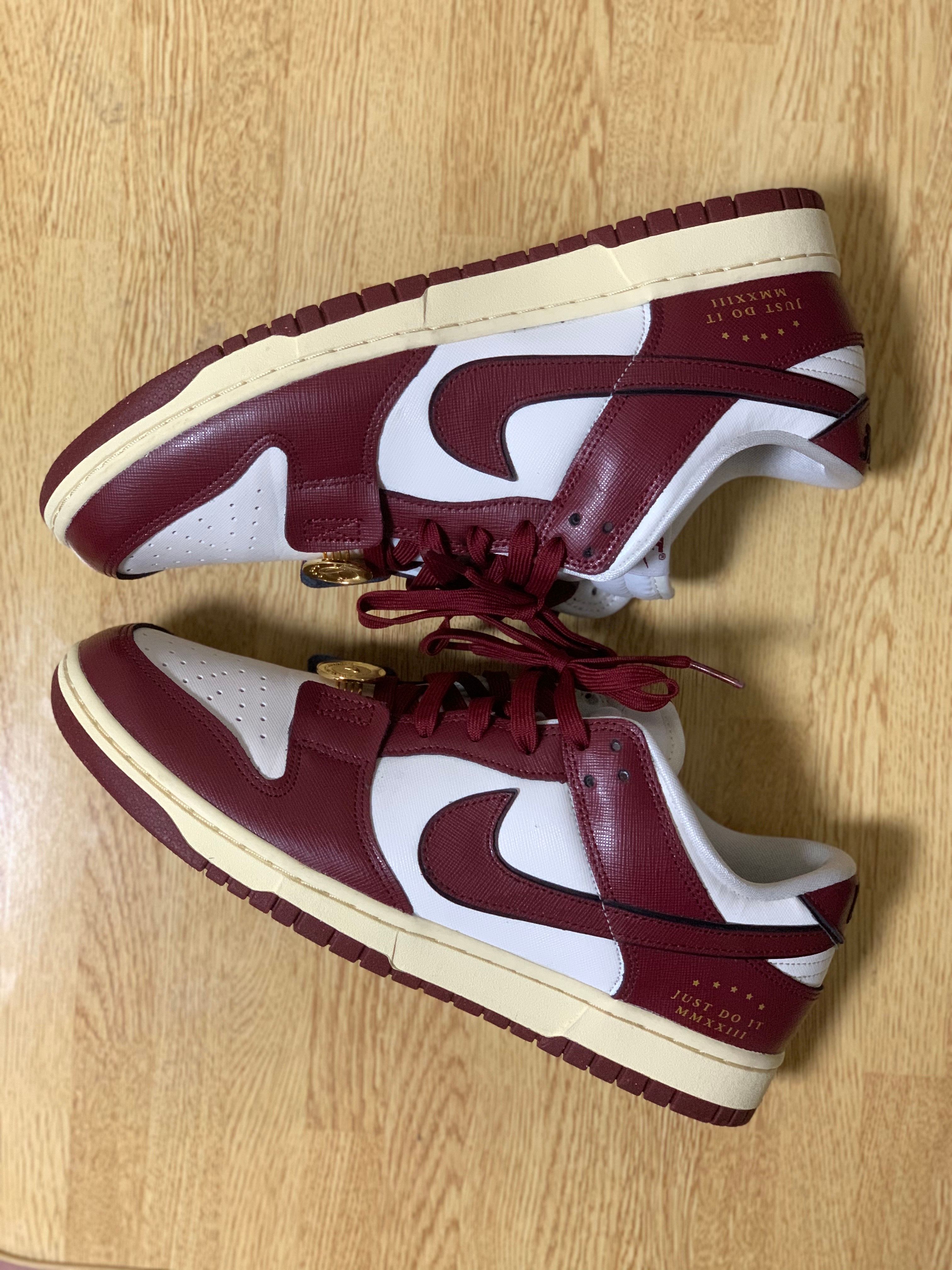 Nike Women's Dunk Low SE Just Do It "Team Red"