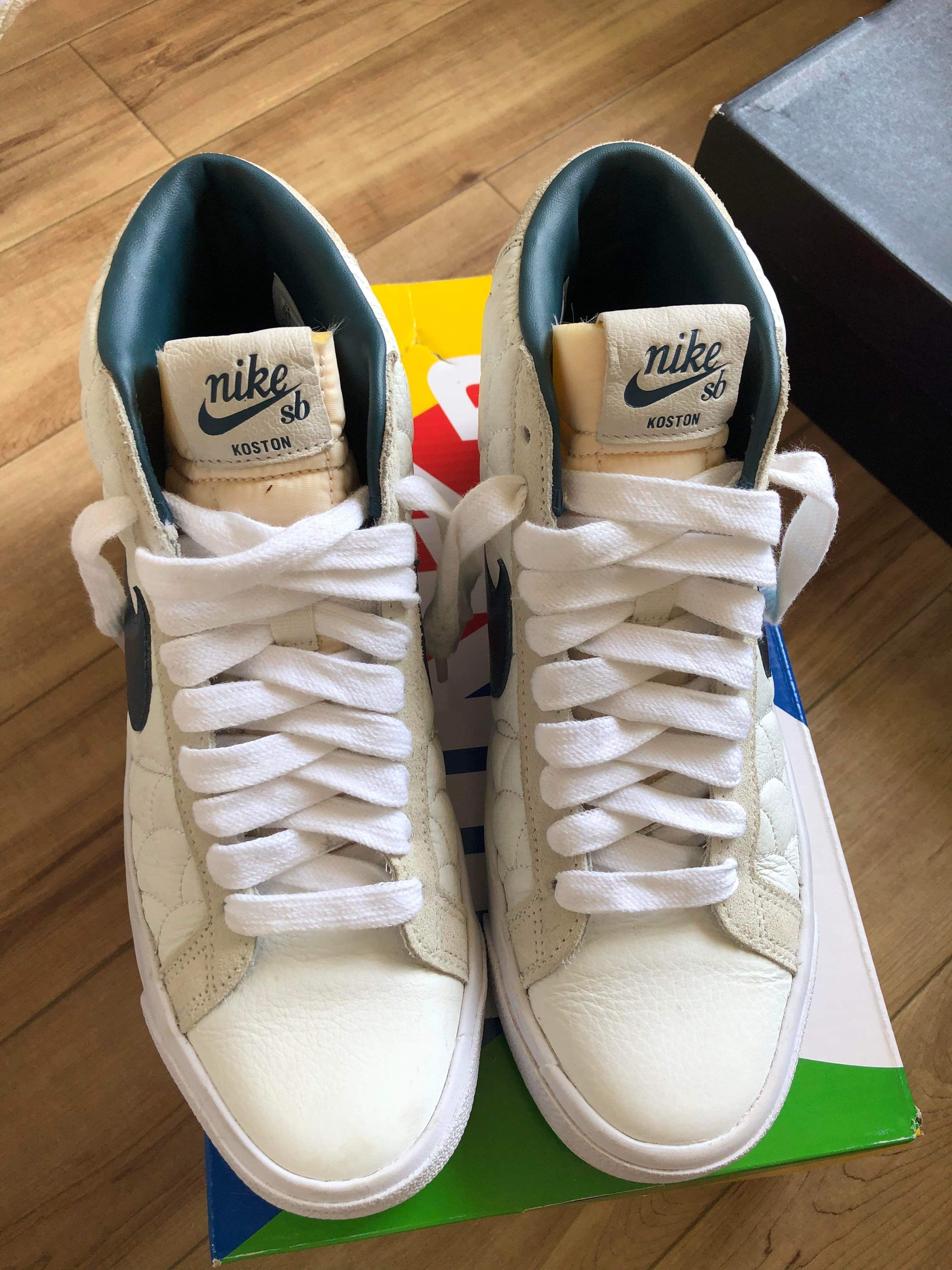 Nike SB Blazer Mid EK "Summit White/Night Shade-White"