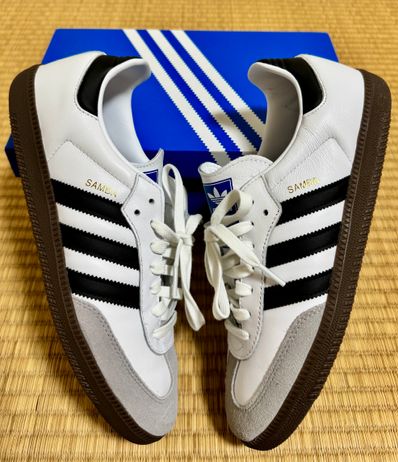 adidas Samba OG "Cloud White/Core Black/Clear Granite"