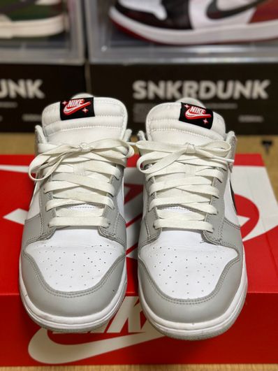 Nike Dunk Low SE Lottery "Grey Fog/Light Crimson"