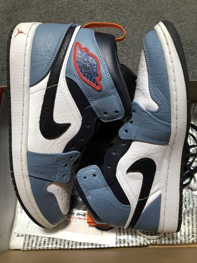 FACETASM × Nike Air Jordan 1 Mid "White/Navy"