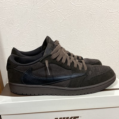 Travis Scott × Nike Air Jordan 1 Low OG SP "Velvet Brown and Dark Mocha"