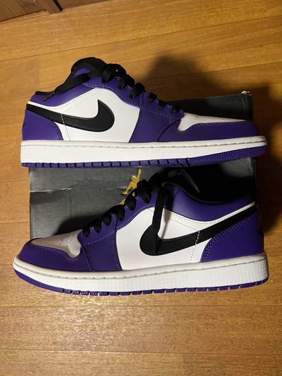 NIKE AIR JORDAN 1 LOW "COURT PURPLE"