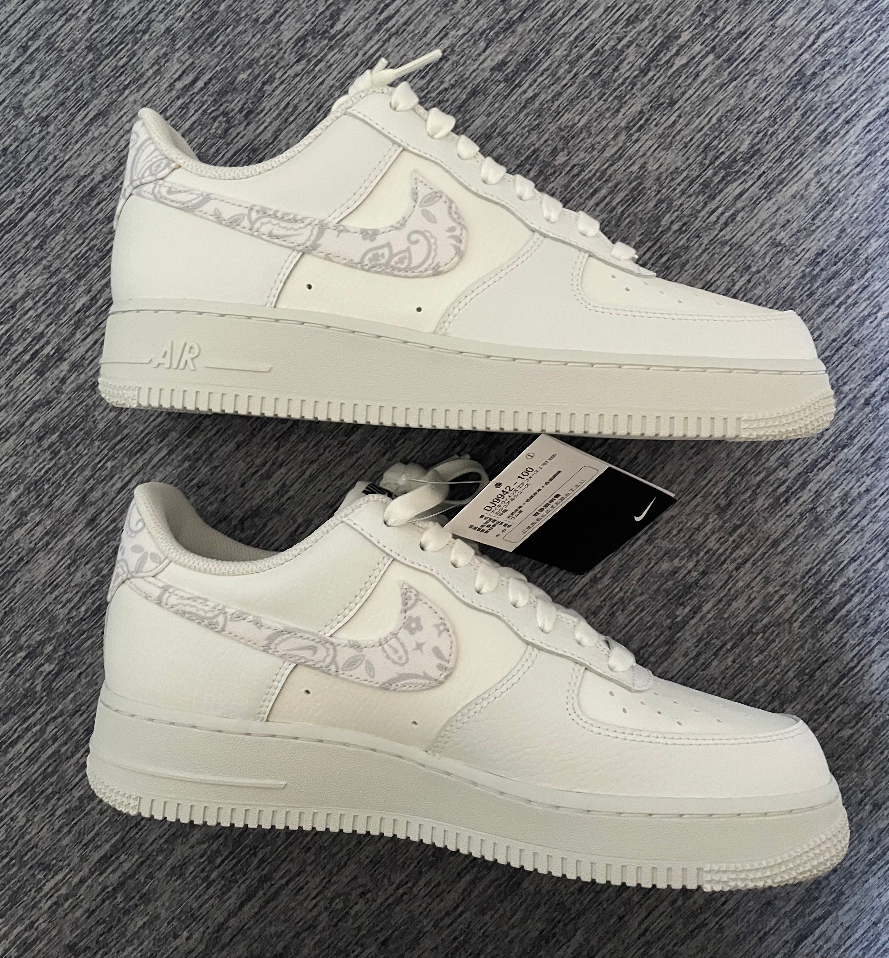 Nike Women's Air Force 1 Low '07 Essential "White Paisley"