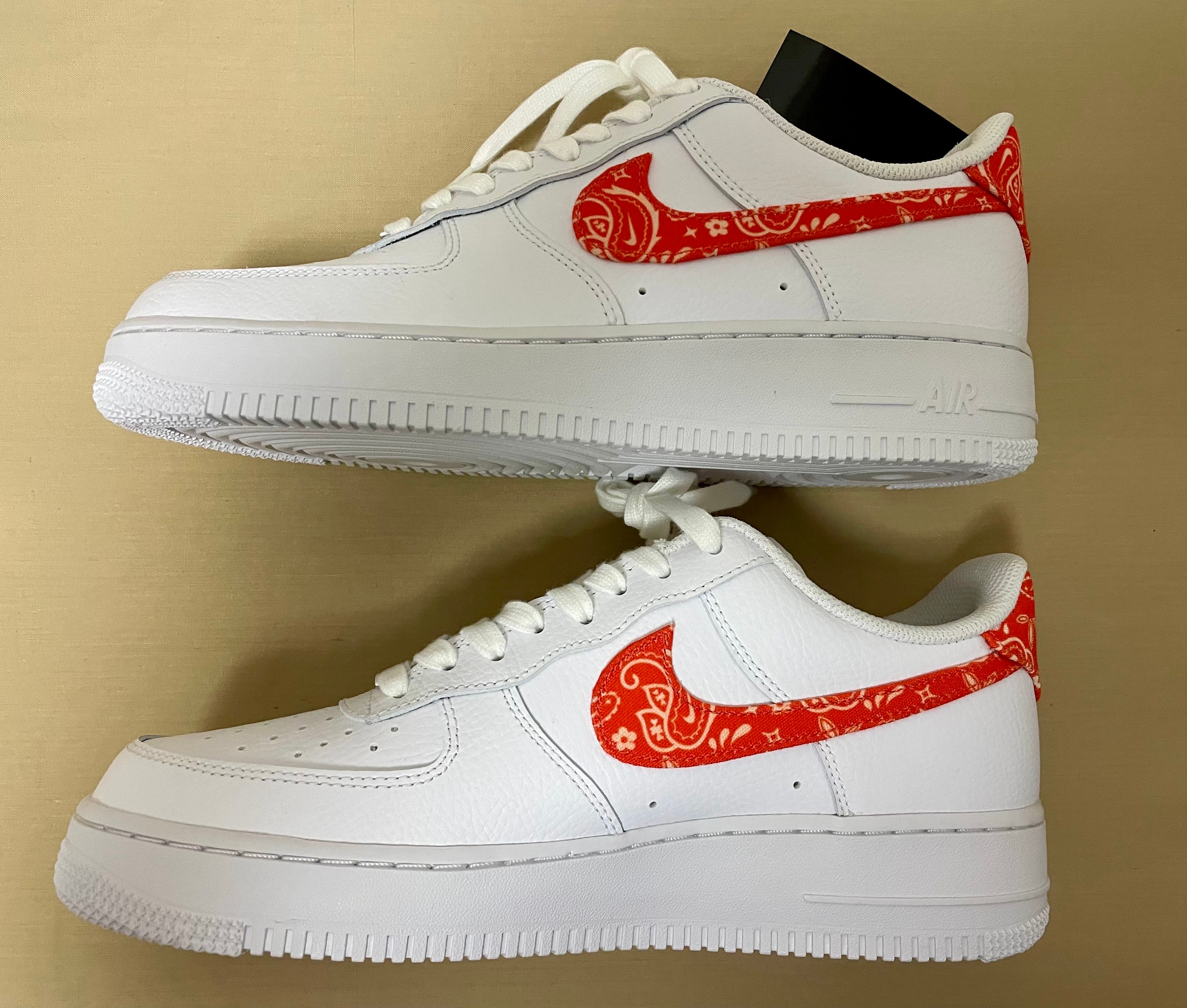 Nike Women's Air Force 1 Low '07 Essential "Orange Paisley"