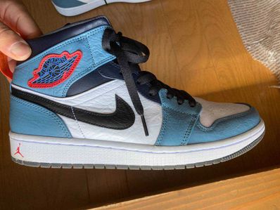 FACETASM × Nike Air Jordan 1 Mid "White/Navy"