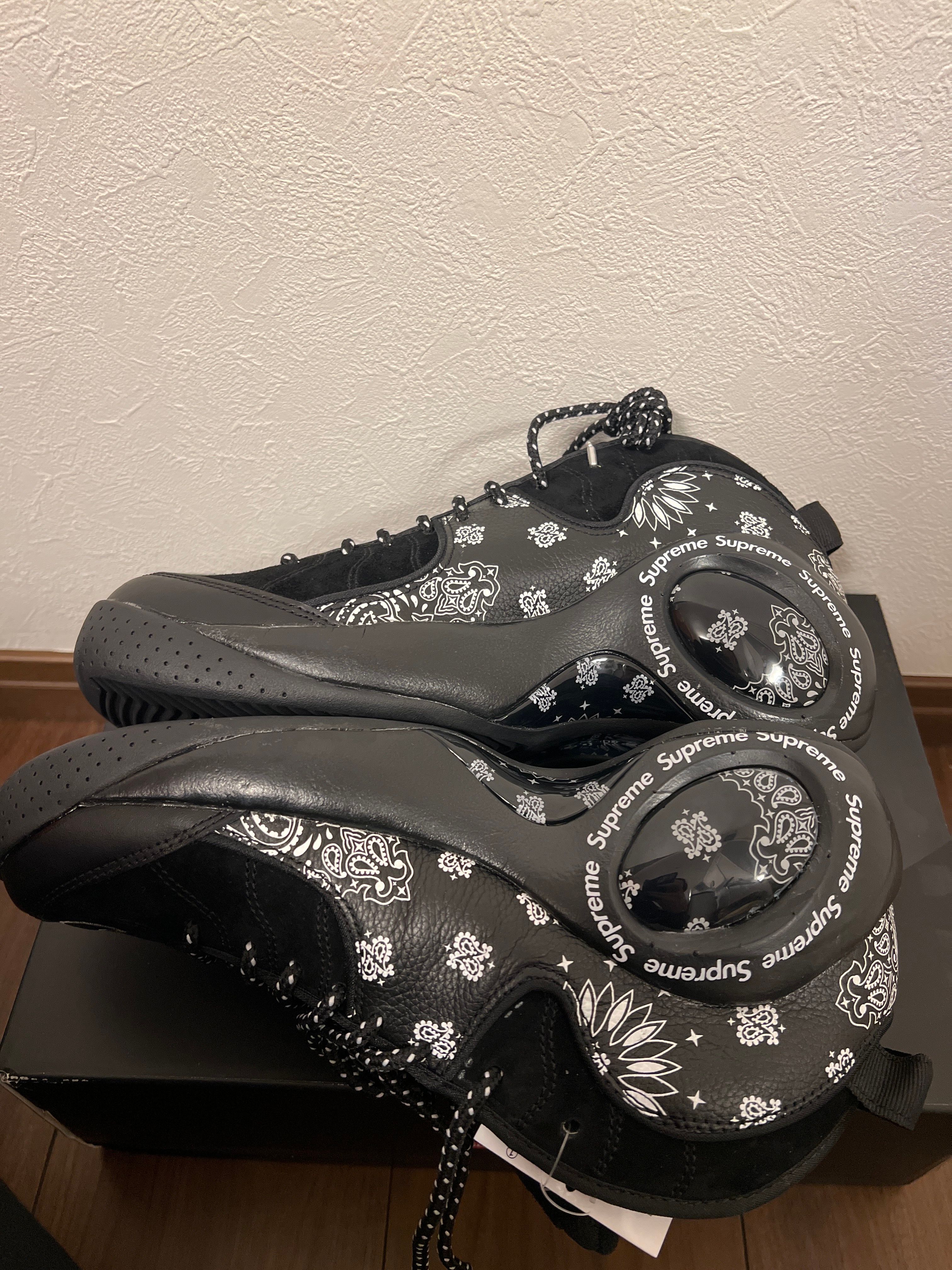 Supreme × Nike Air Zoom Flight 95 SP "Black/White"