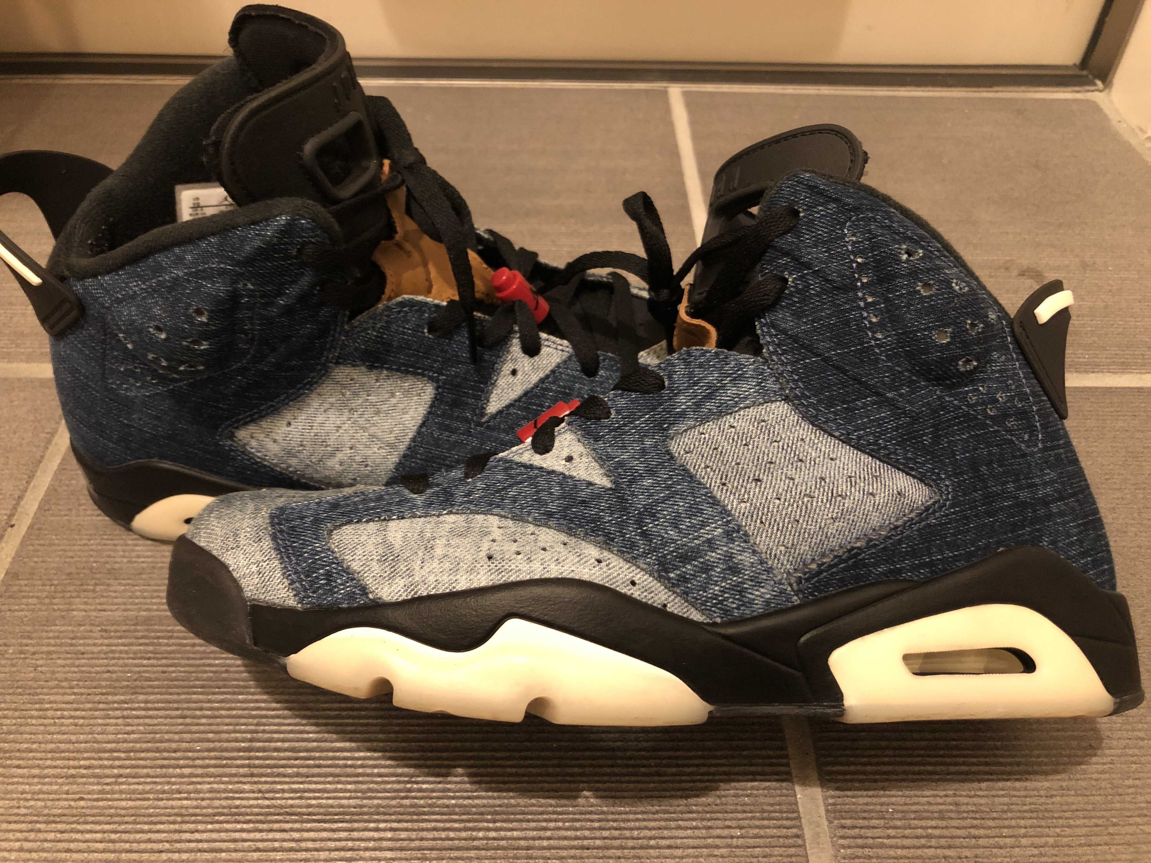 NIKE AIR JORDAN 6 "WASHED DENIM"