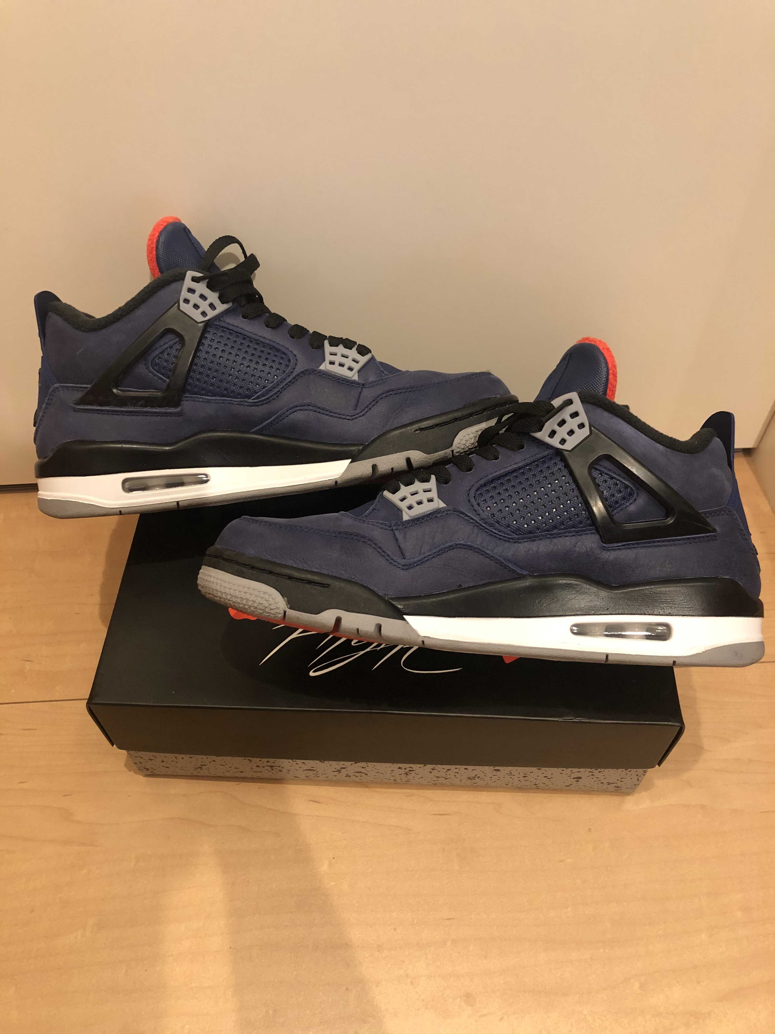 Nike Air Jordan 4 Retro WNTR "Loyal Blue/White/Black"