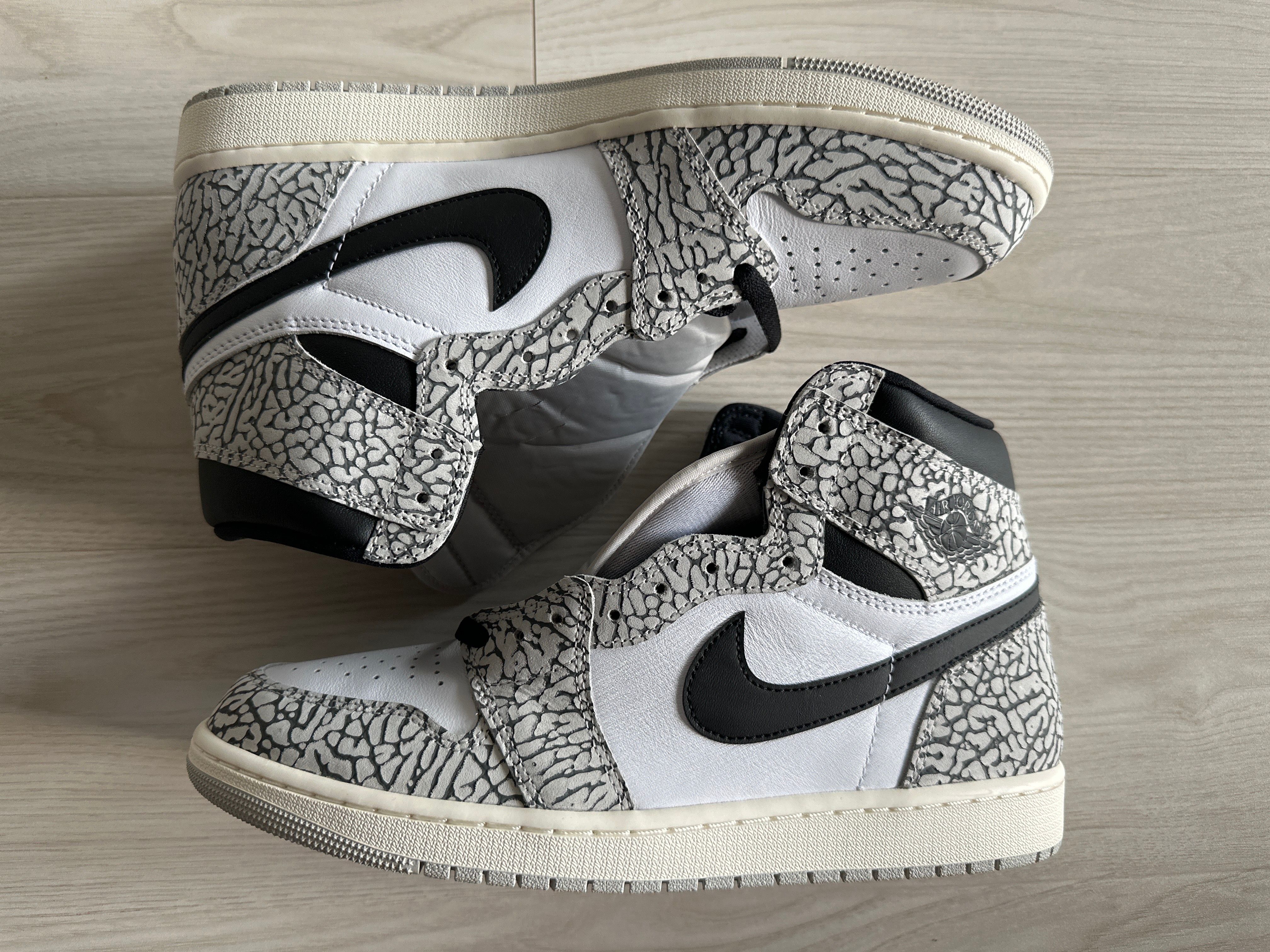 Nike Air Jordan 1 High OG "White Cement/Safari"