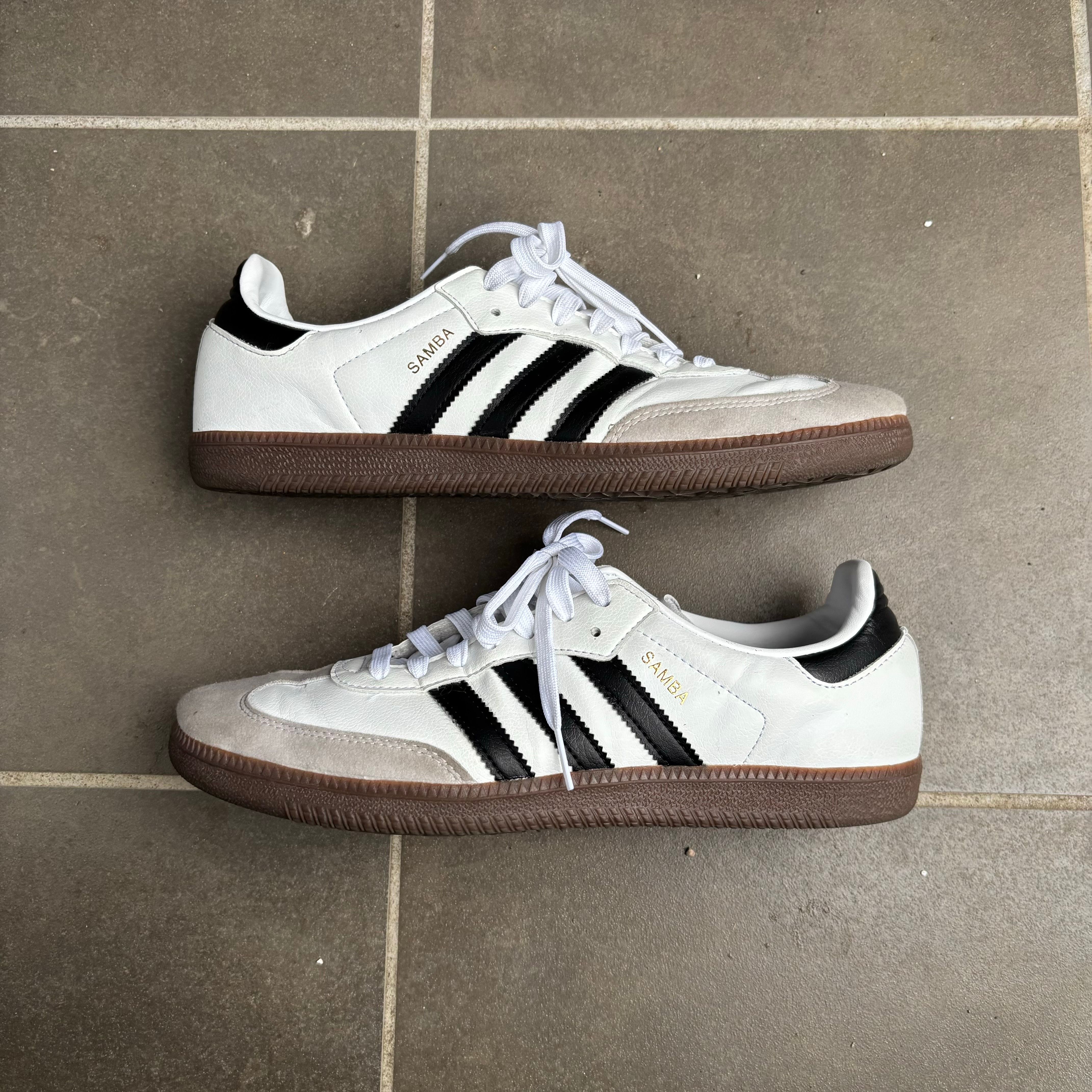 adidas Samba OG "Cloud White/Core Black/Clear Granite"