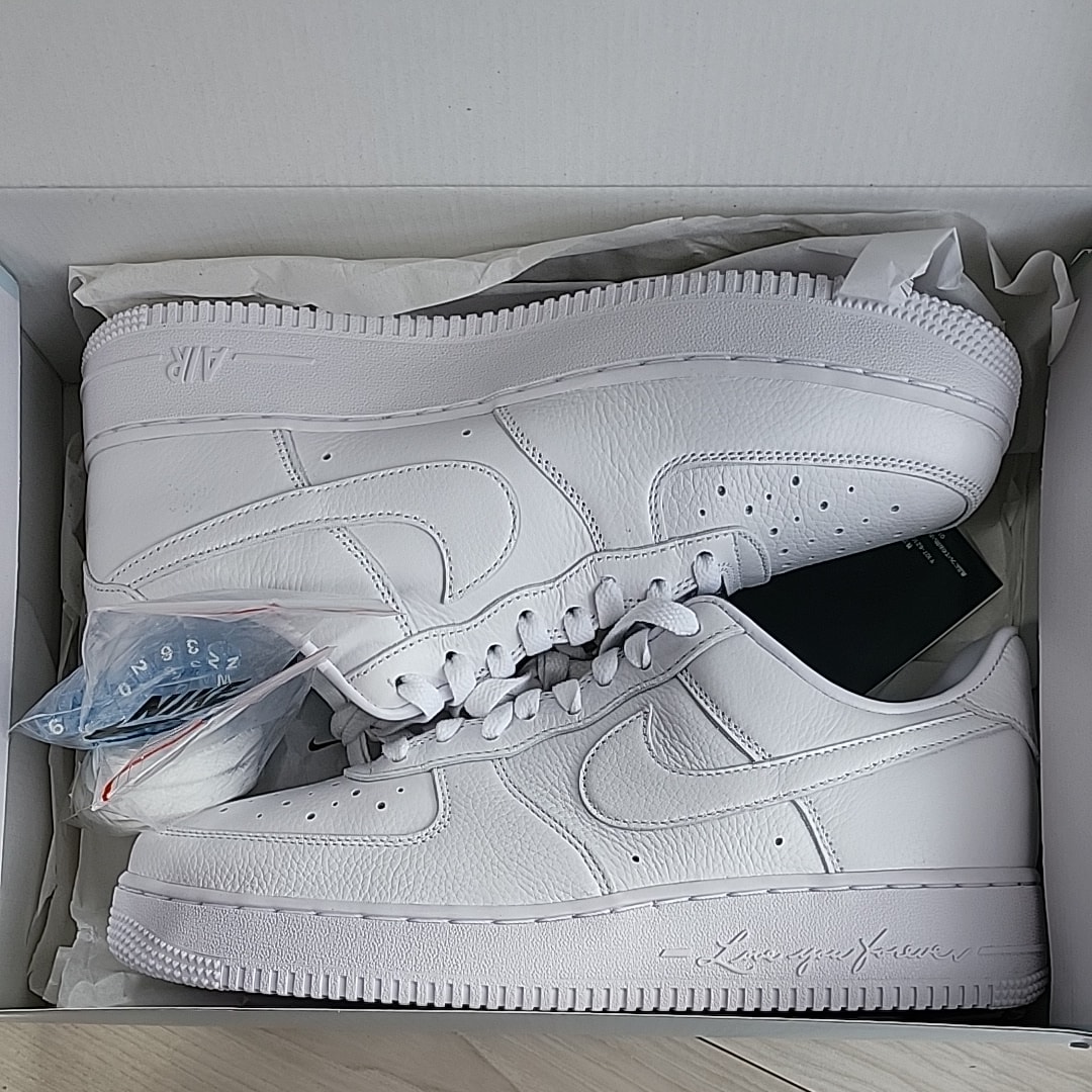 Drake NOCTA × Nike Air Force 1 Low Love You Forver "White"