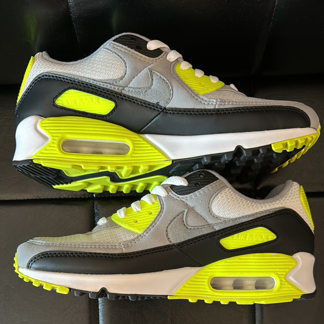 NIKE AIR MAX 90 "VOLT/PARTICLE GREY"