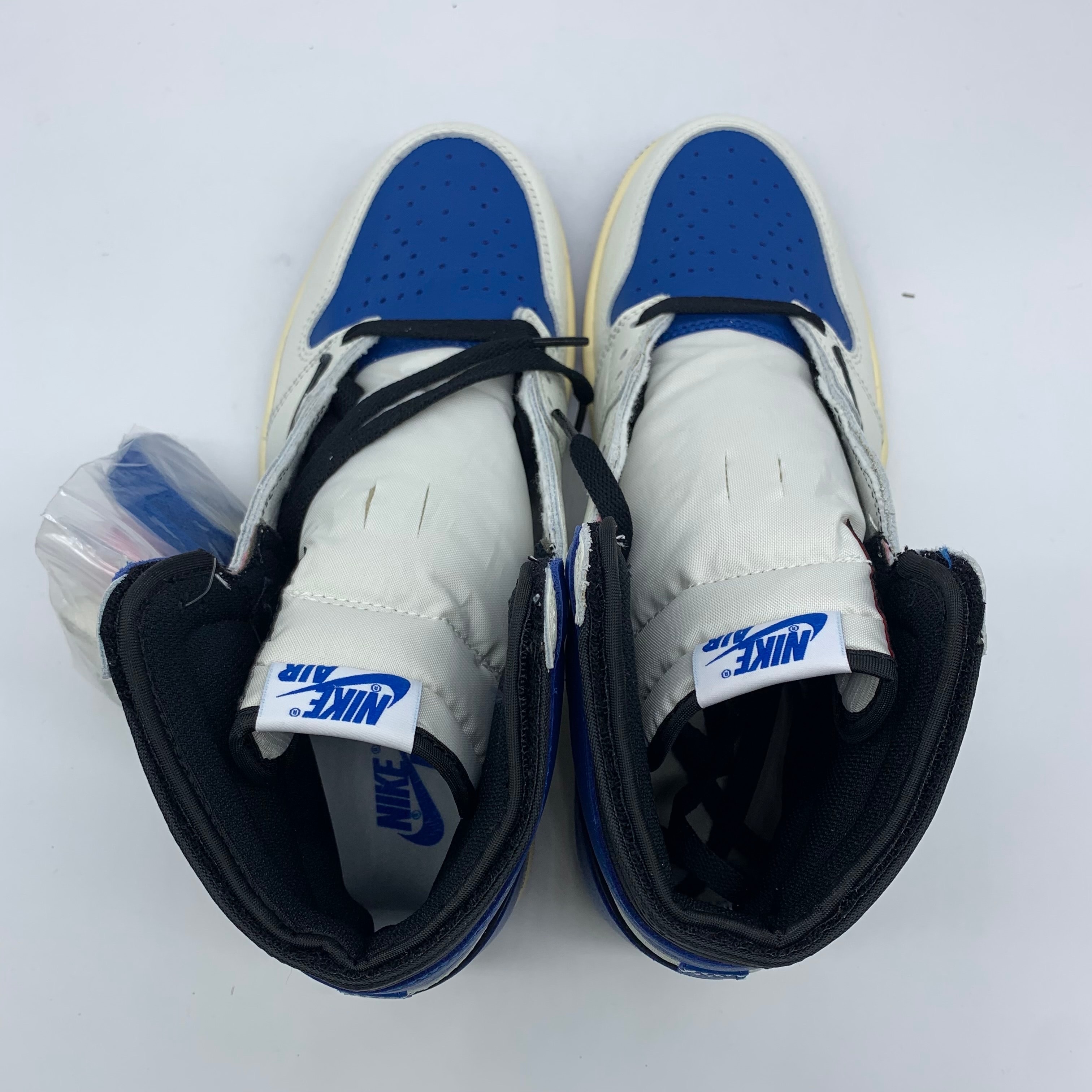 Travis Scott × fragment design × Nike Air Jordan 1 Retro High OG SP "Military Blue"