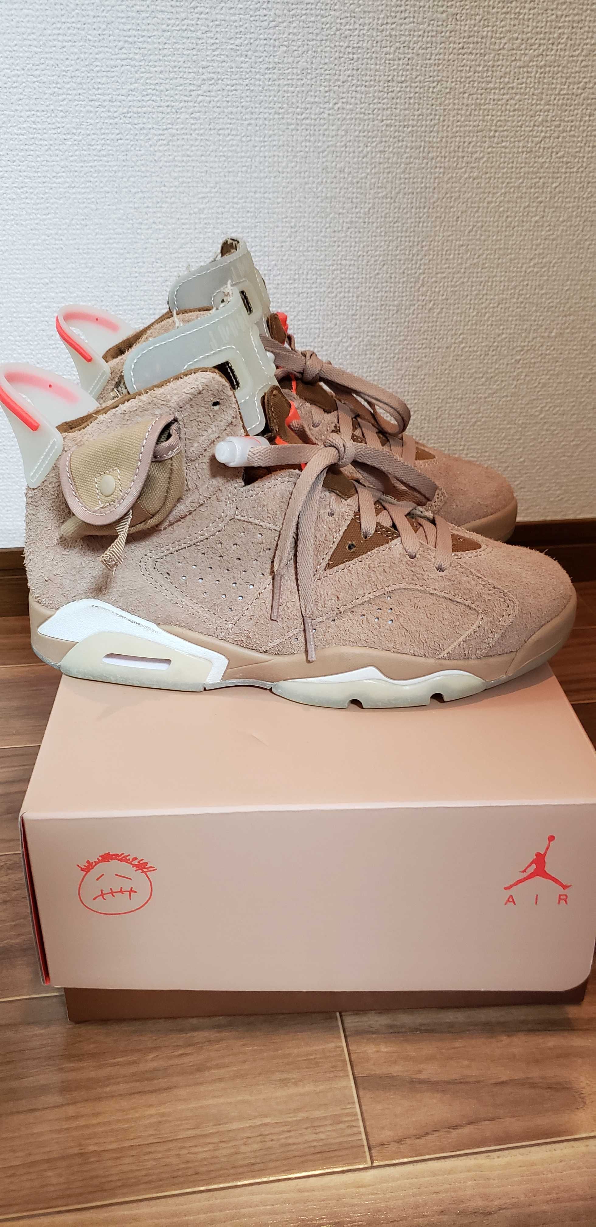 Travis Scott × Nike Air Jordan 6 "British Khaki"