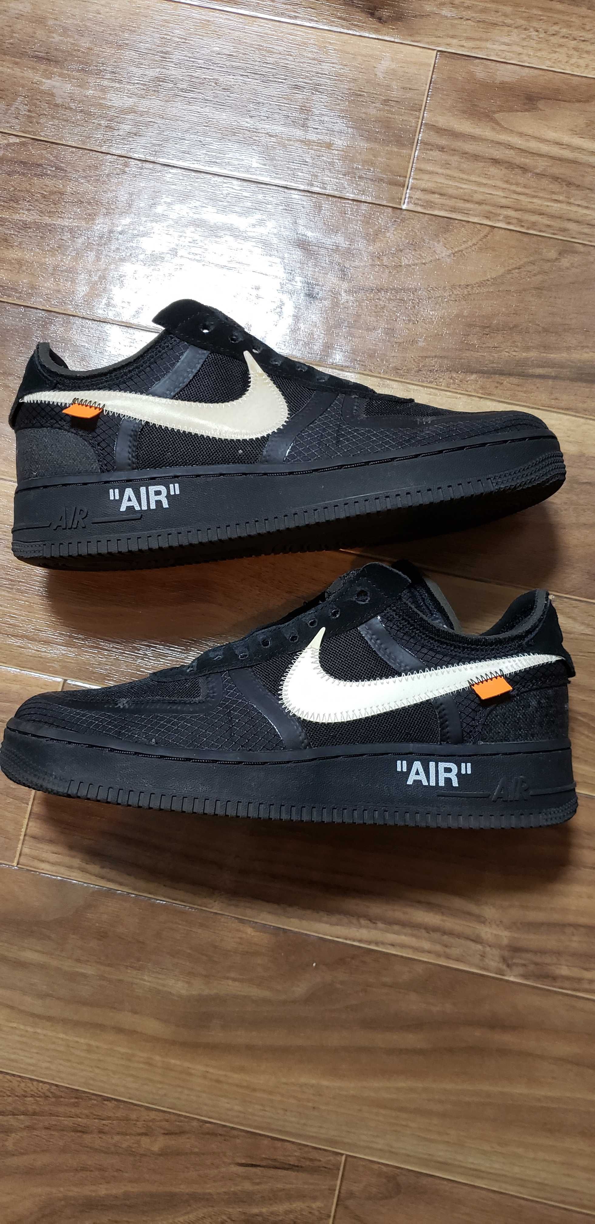 Off-White × Nike Air Force 1 Low "Black"