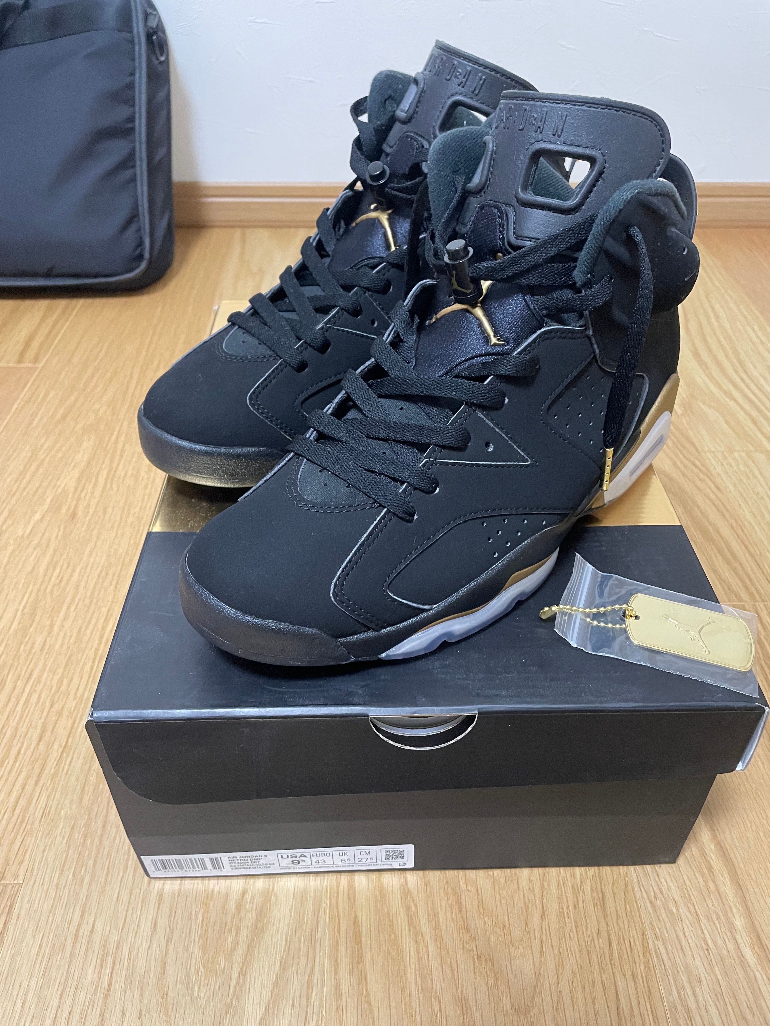 Nike Air Jordan 6 DMP "Black/Metallic Gold" (2020)  