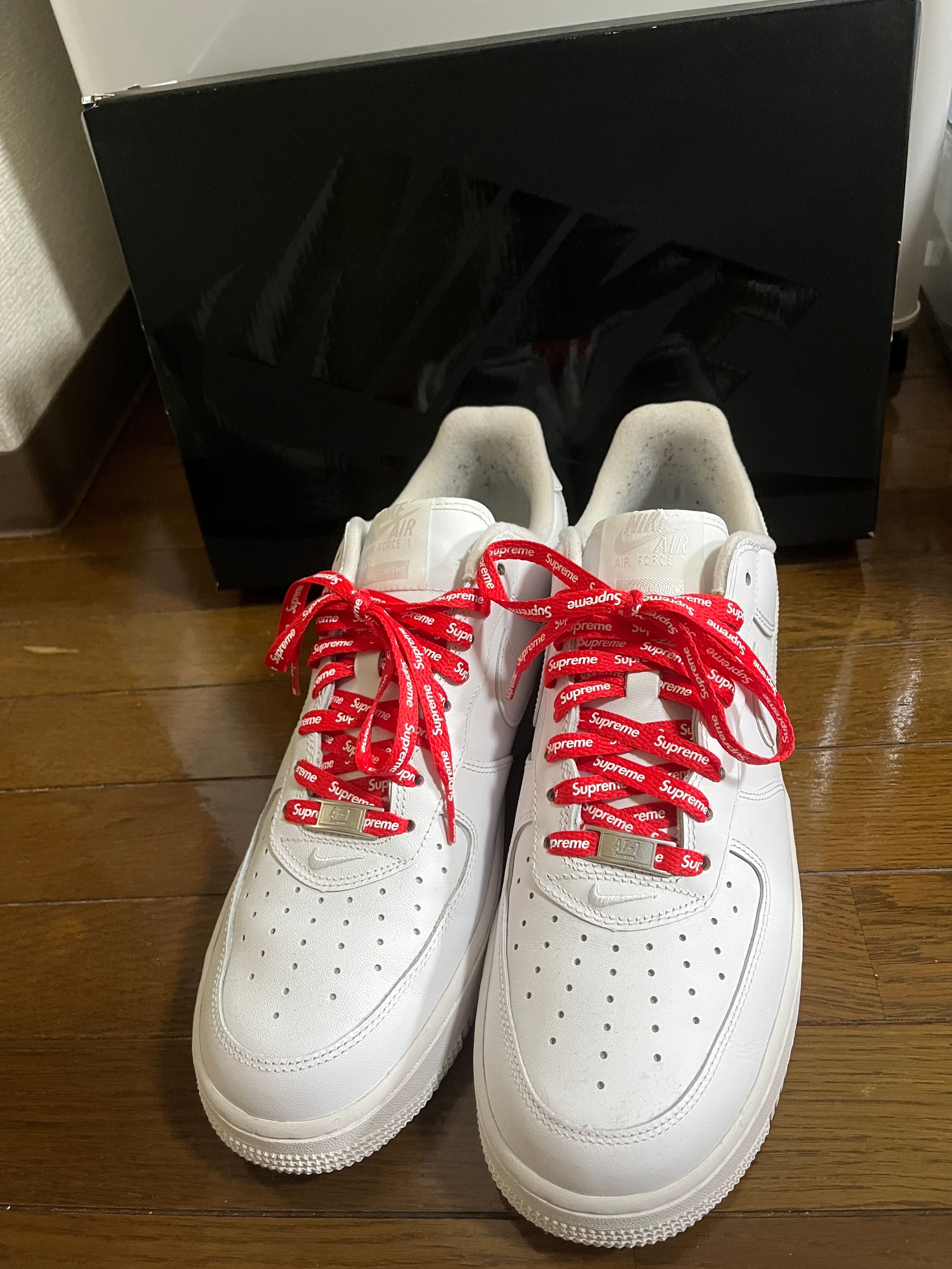 Supreme × Nike Air Force 1 Low "White"