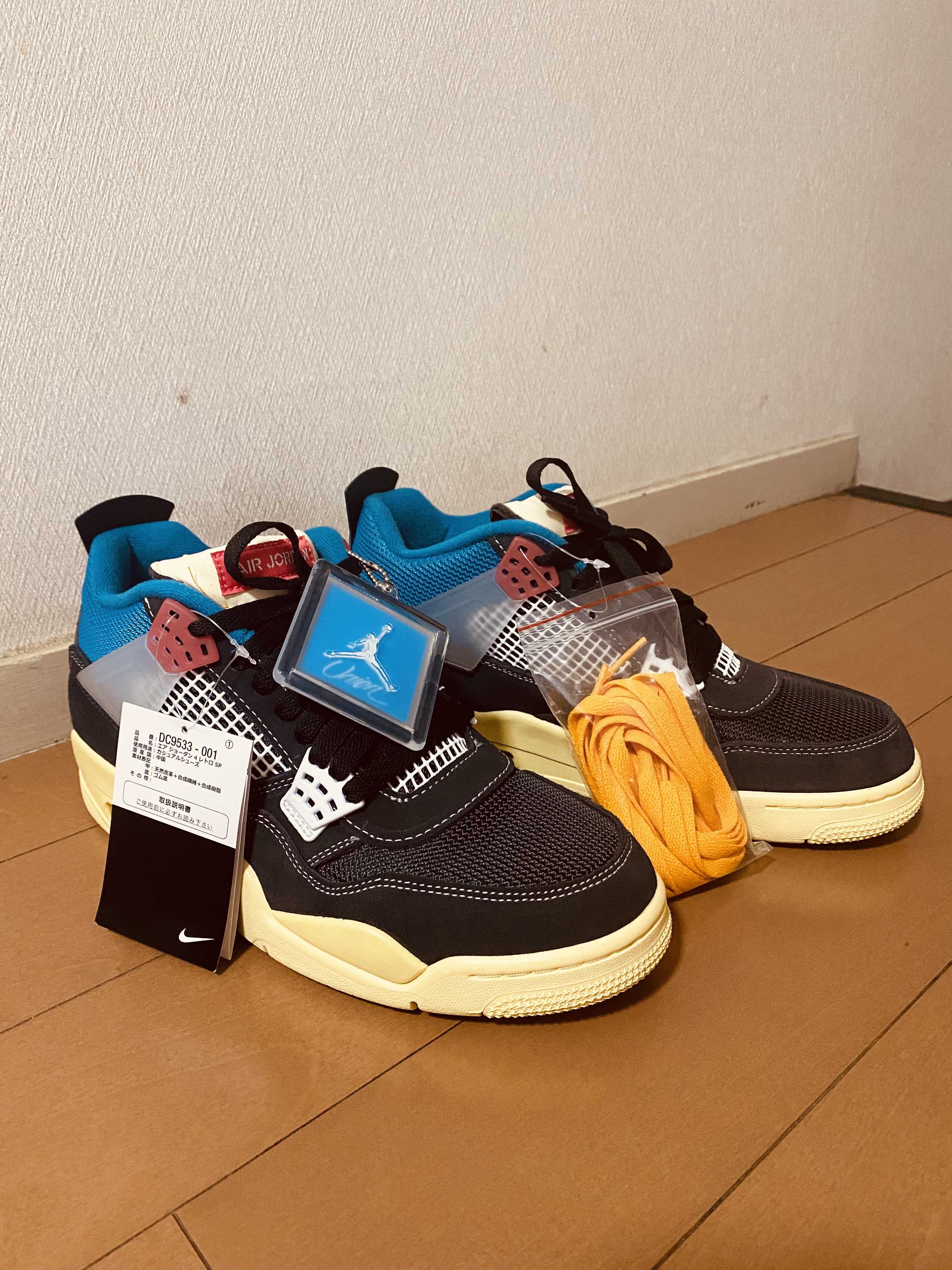 UNION × NIKE AIR JORDAN 4 "OFF NOIR"