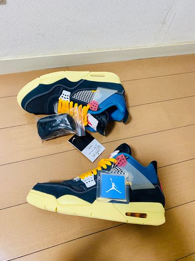UNION × Nike Air Jordan 4 "Off Noir"