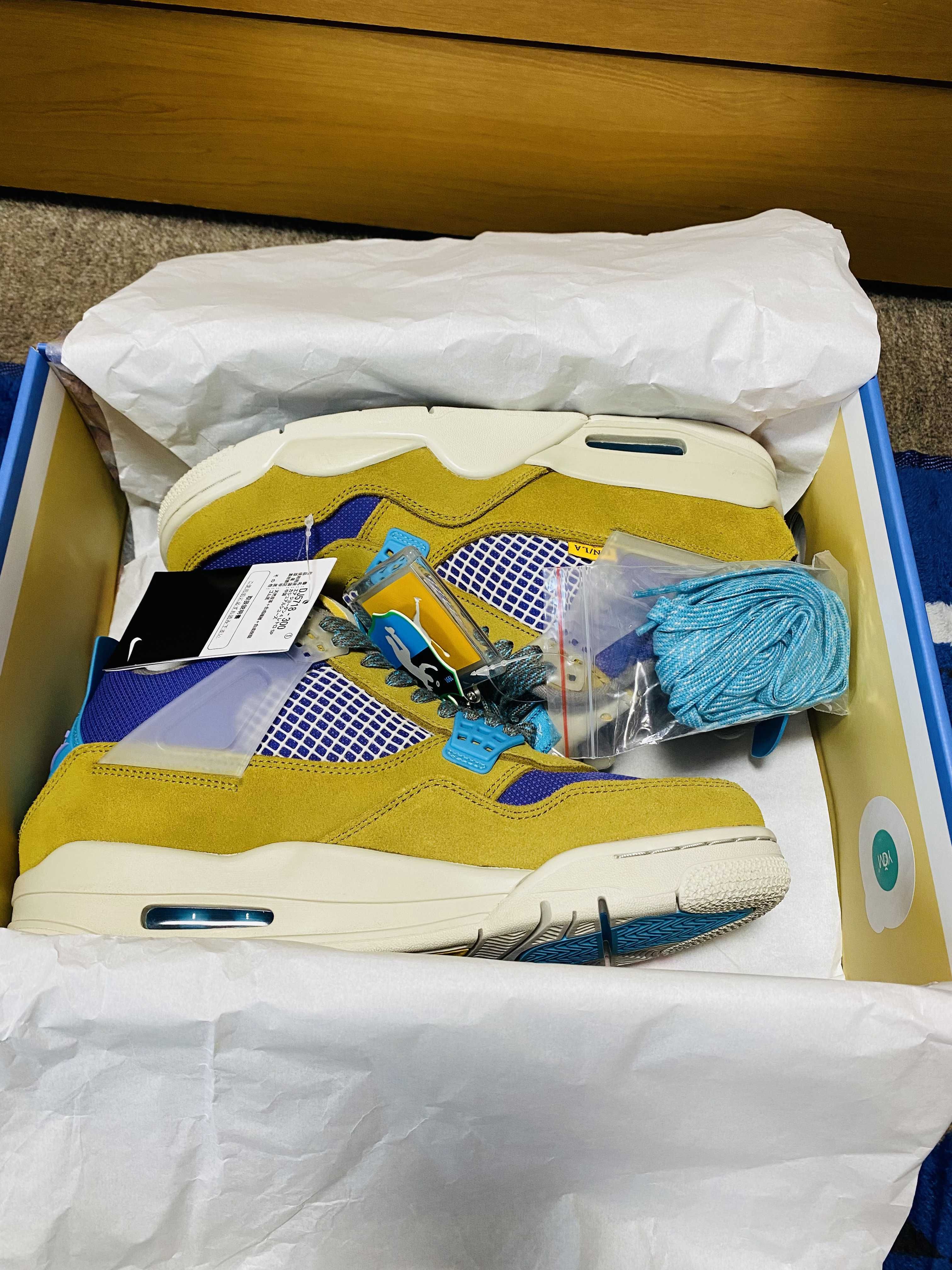 Union × Nike Air Jordan 4 SP "Desert Moss"