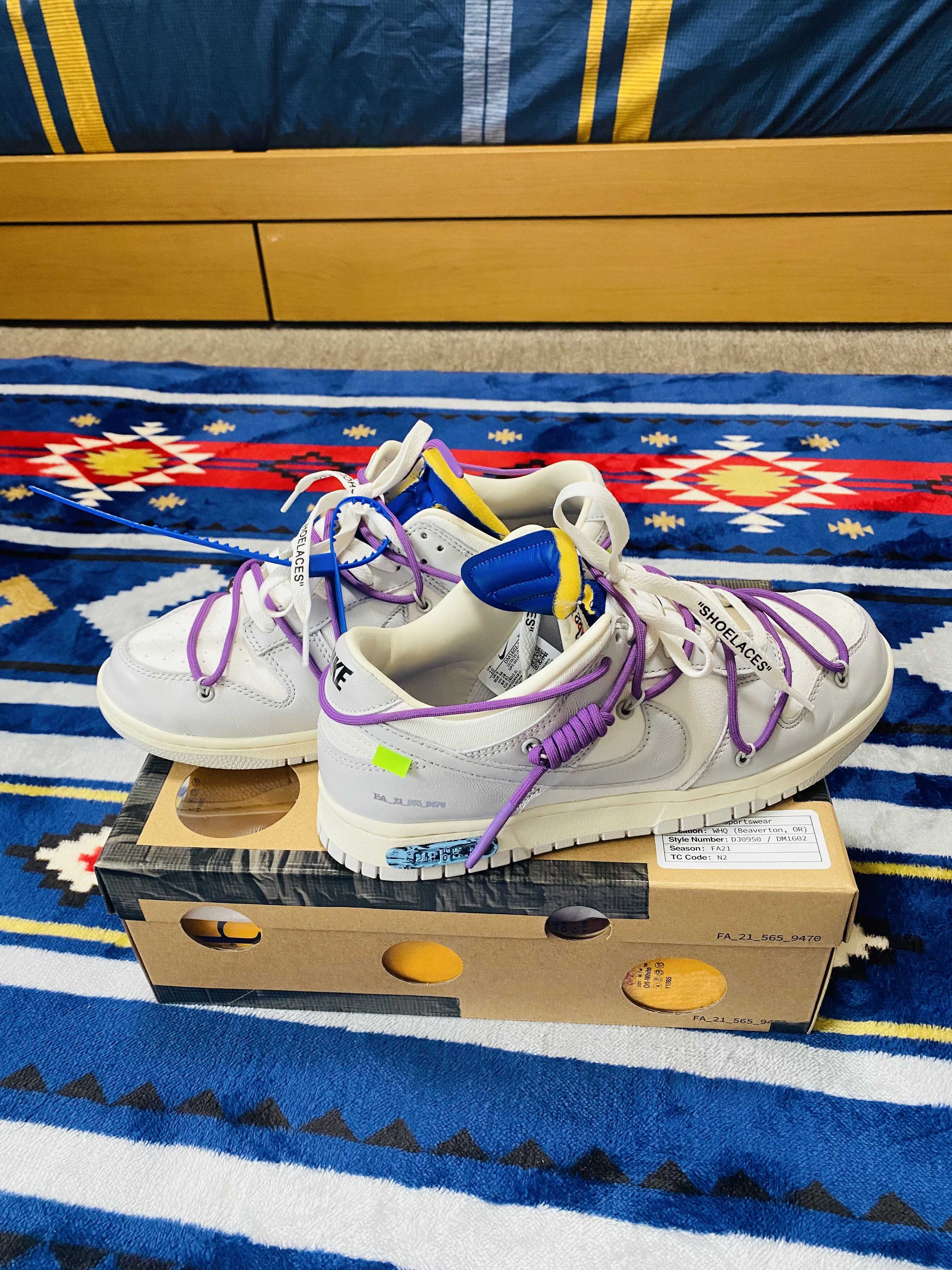 Off-White × Nike Dunk Low 1 of 50 "Lot.48"