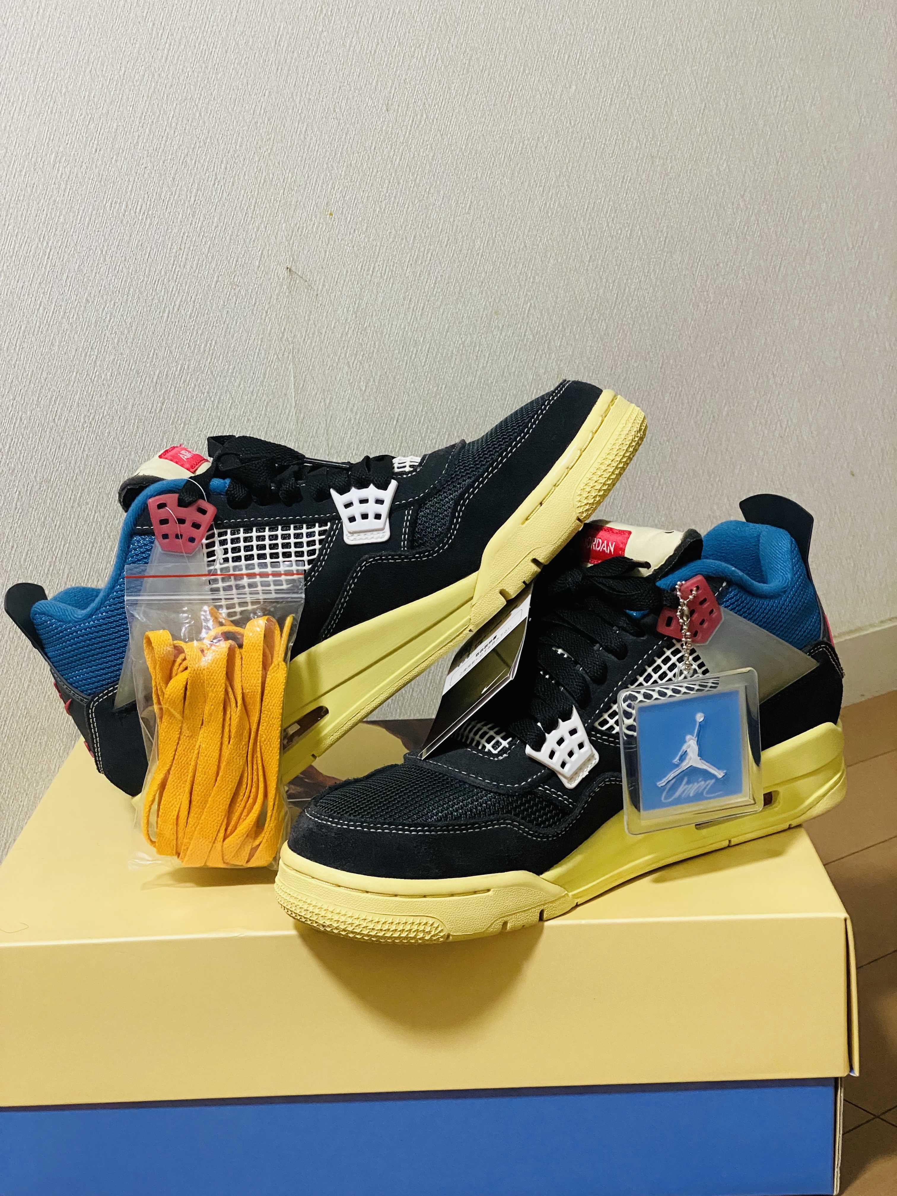 UNION × NIKE AIR JORDAN 4 "OFF NOIR"