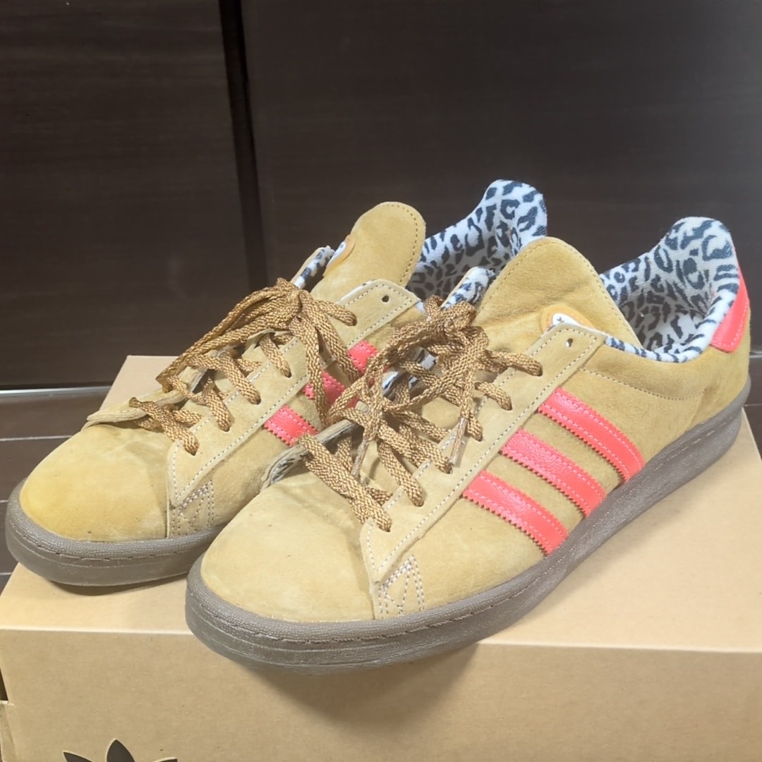 X-Large × adidas Consortium Campus 80 "Mesa/Solred/Gum"