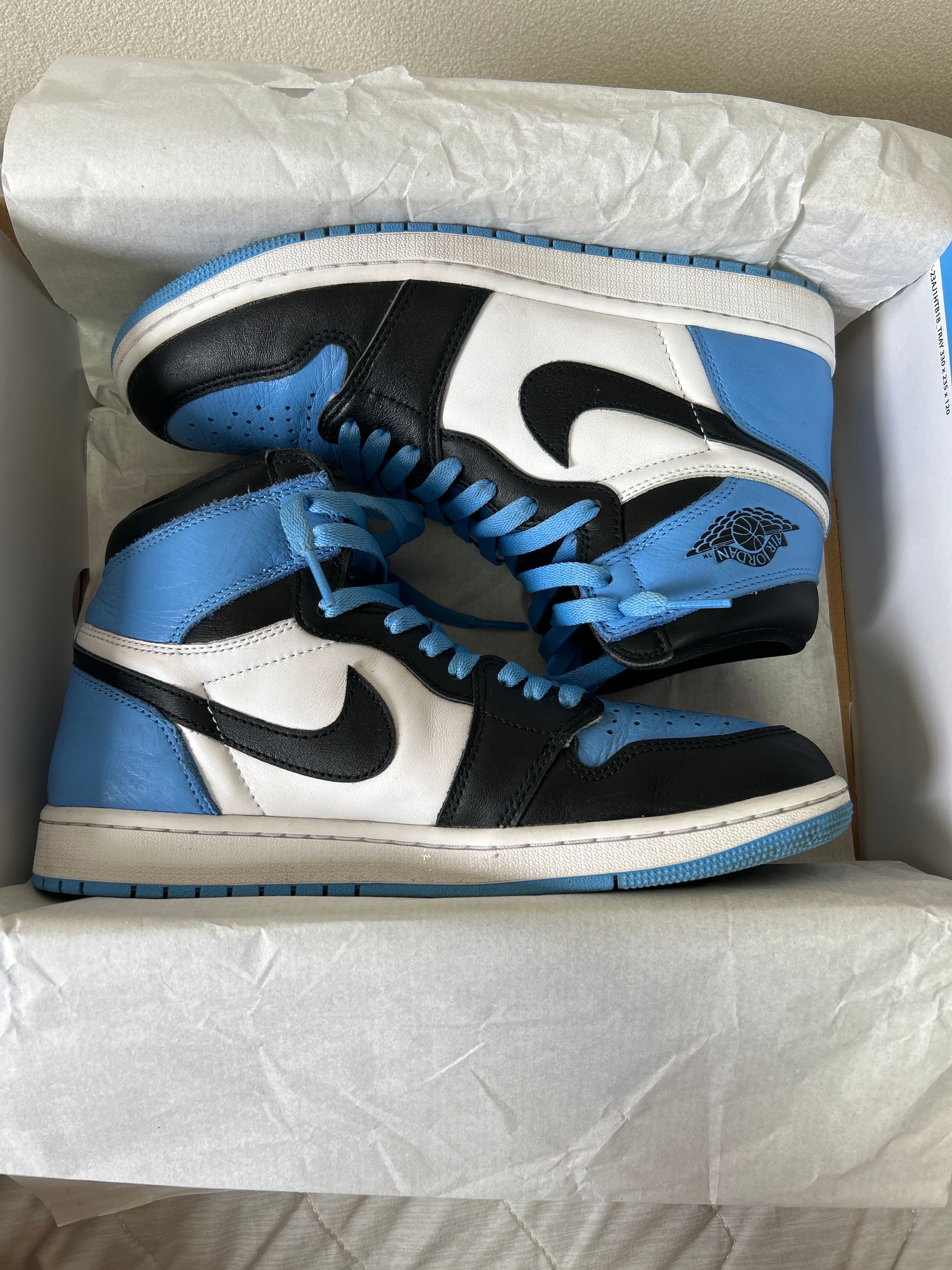 Nike Air Jordan 1 Retro High OG "University Blue/UNC Toe"