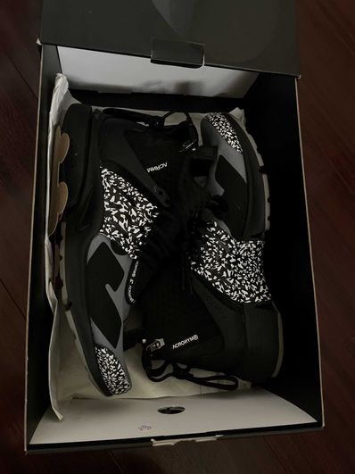 ACRONYM × Nike Air Presto Mid "Cool Grey/Black"