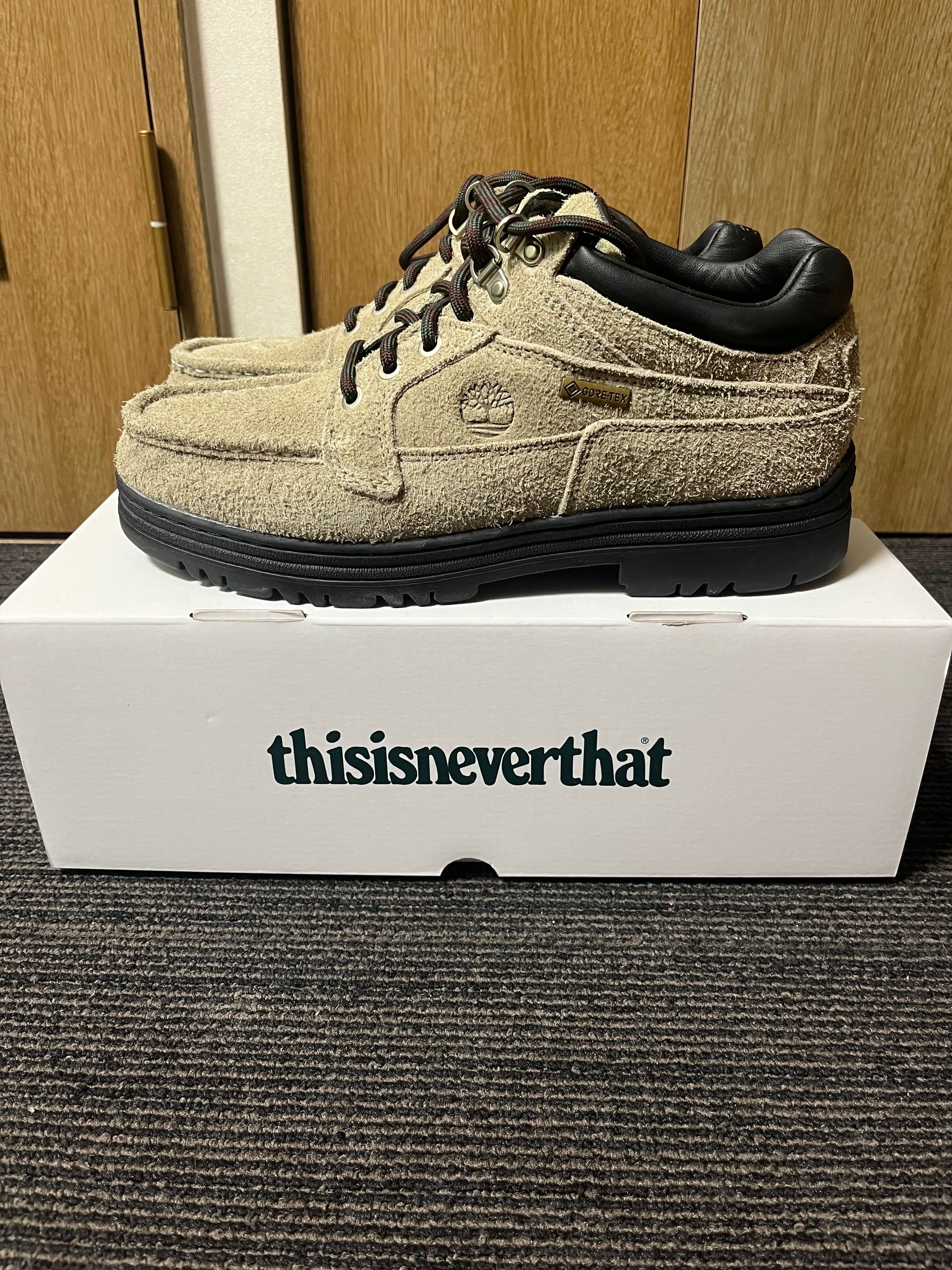 ディスイズネバーザット × ティンバーランド ヘリテージ モックトゥ ミッド "ライトベージュ"