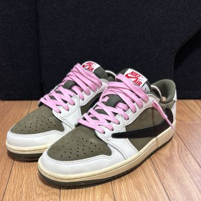 Travis Scott × Nike Air Jordan 1 Low OG SP "Reverse Olive"