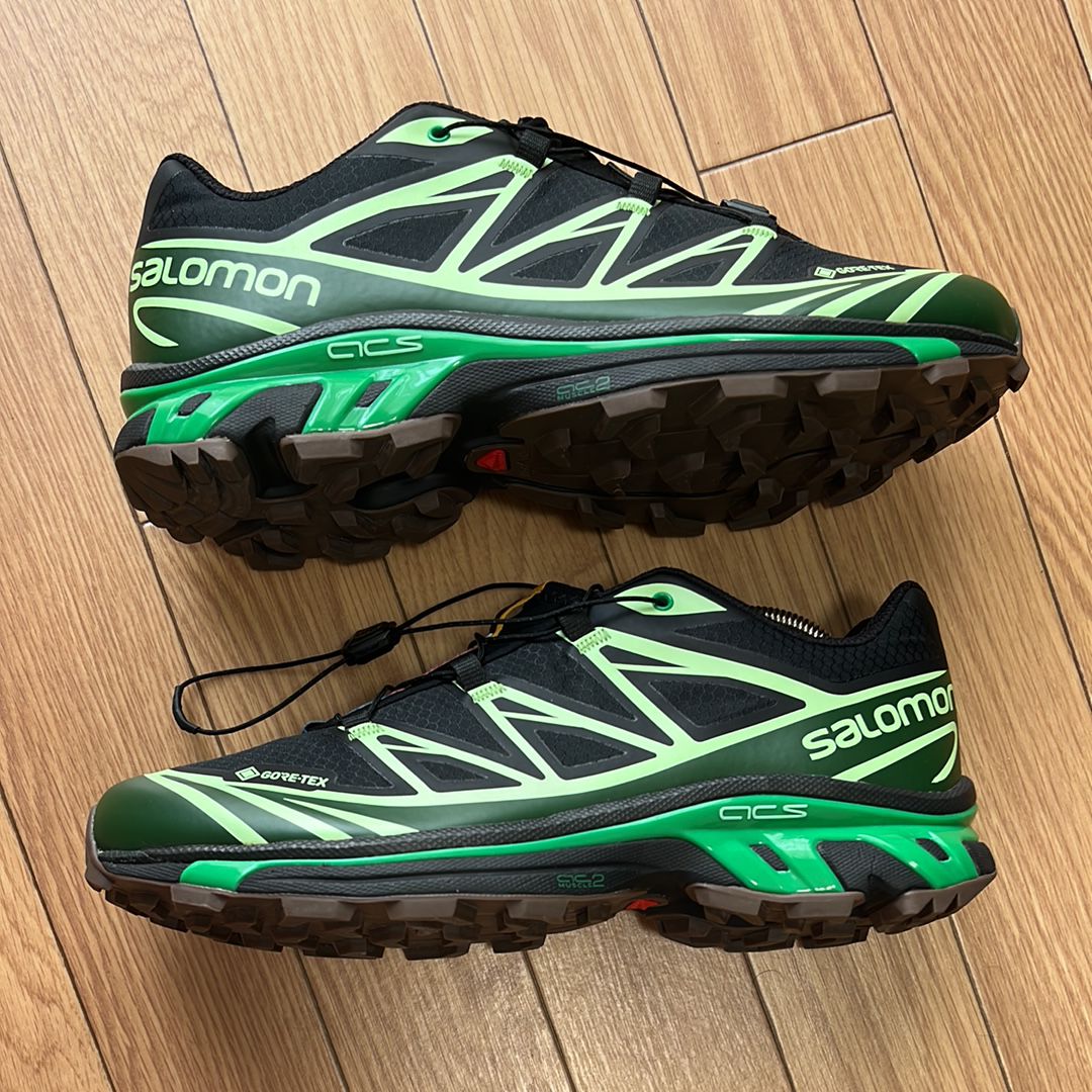 Salomon XT-6 GORE-TEX "Black/Eden/Green Ash"