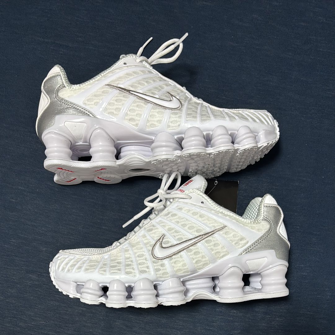 Nike Women's Shox TL "White and Max Orange"