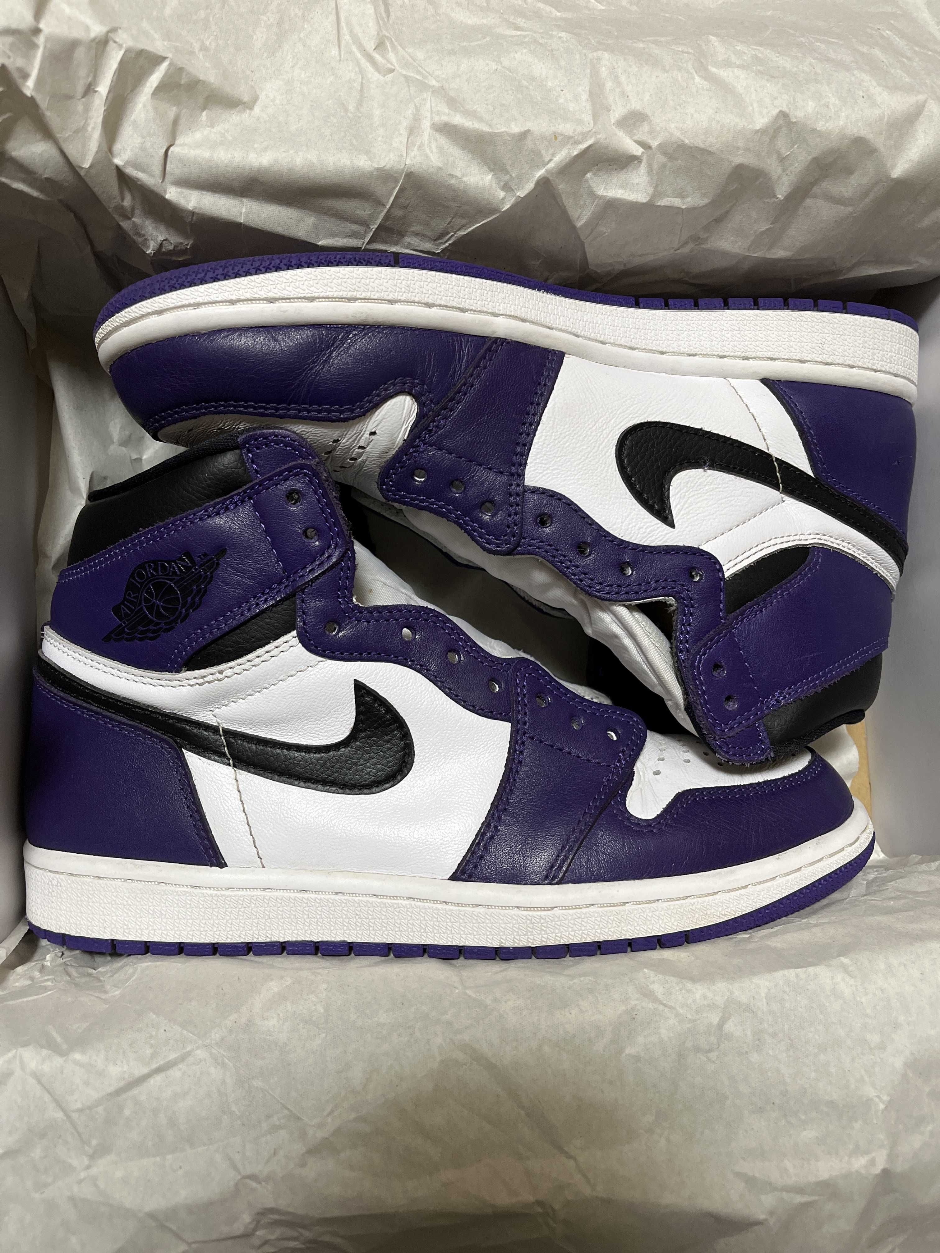 Nike Air Jordan 1 Retro High OG "Court Purple White/Black" (2020)   
