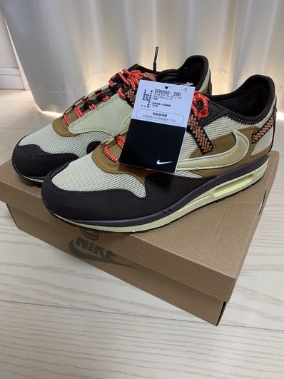 Travis Scott × Nike Air Max 1 "CACT.US Brown"