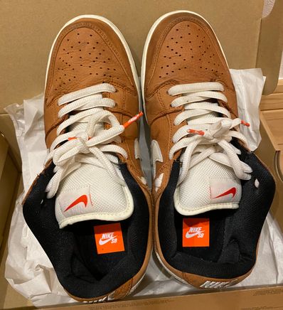 Nike SB Orange Label Dunk Low PRO ISO "Dark Russet"